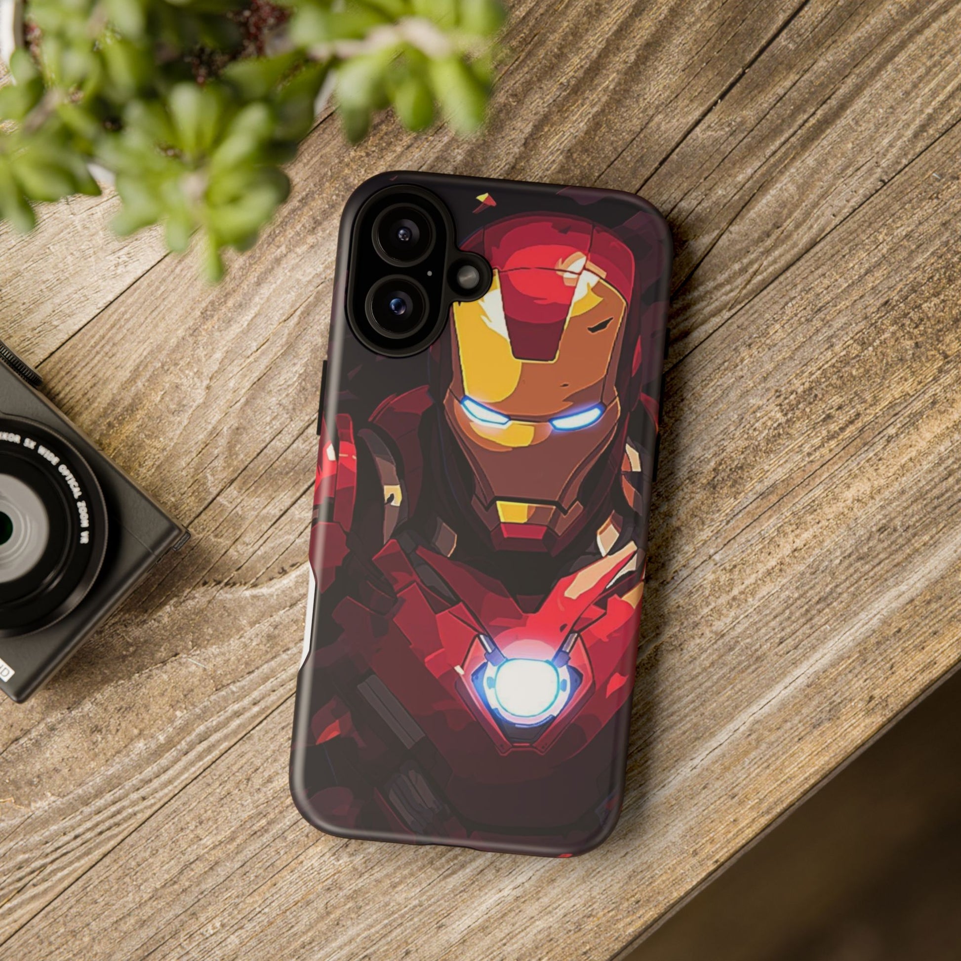Invincible Iron Man Tough Cases for iPhones, Samsung, and Pixel