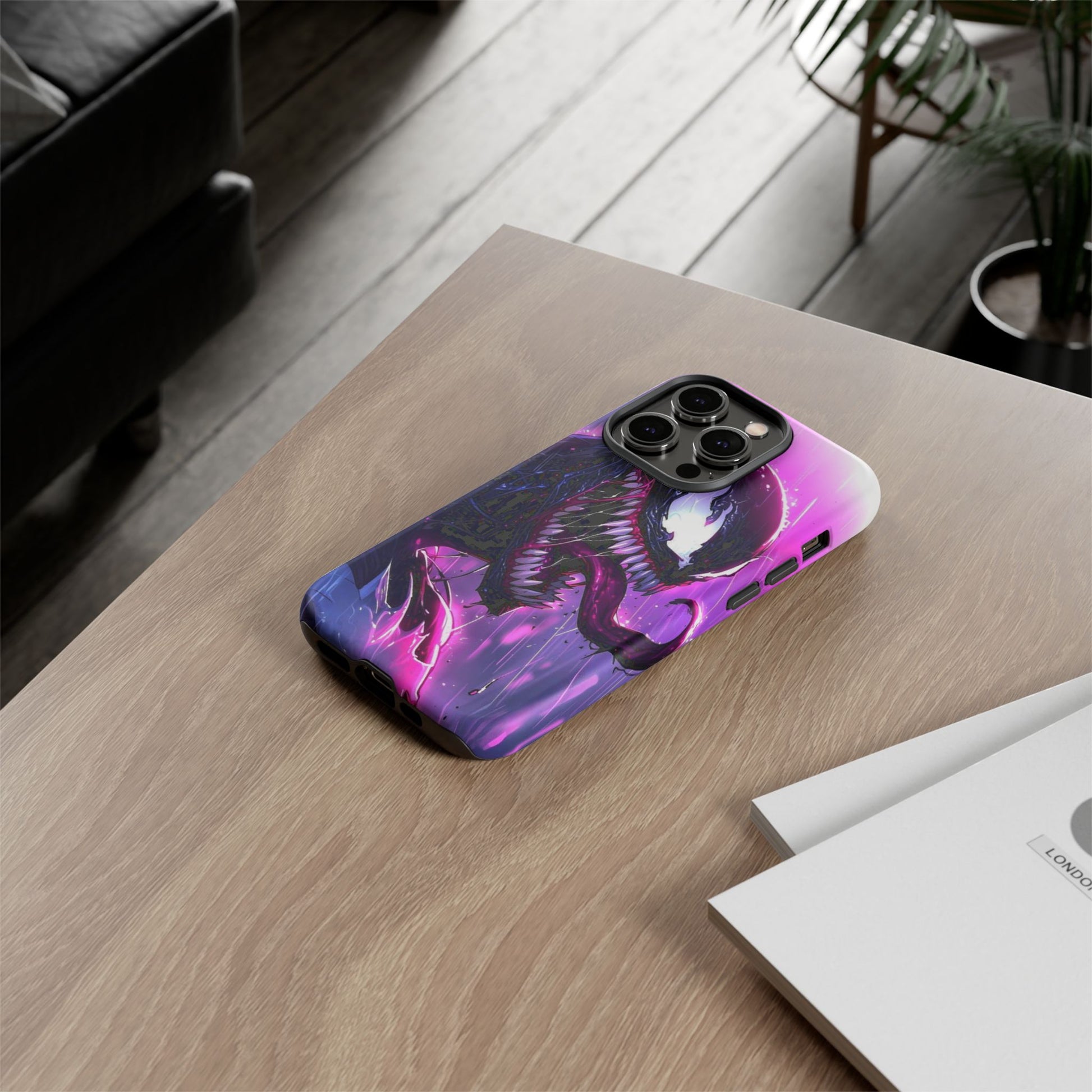 Marvel's Venom Phone Case, Tough Cases, Marvel Comics Phone for iPhones, Samsung, and Pixel