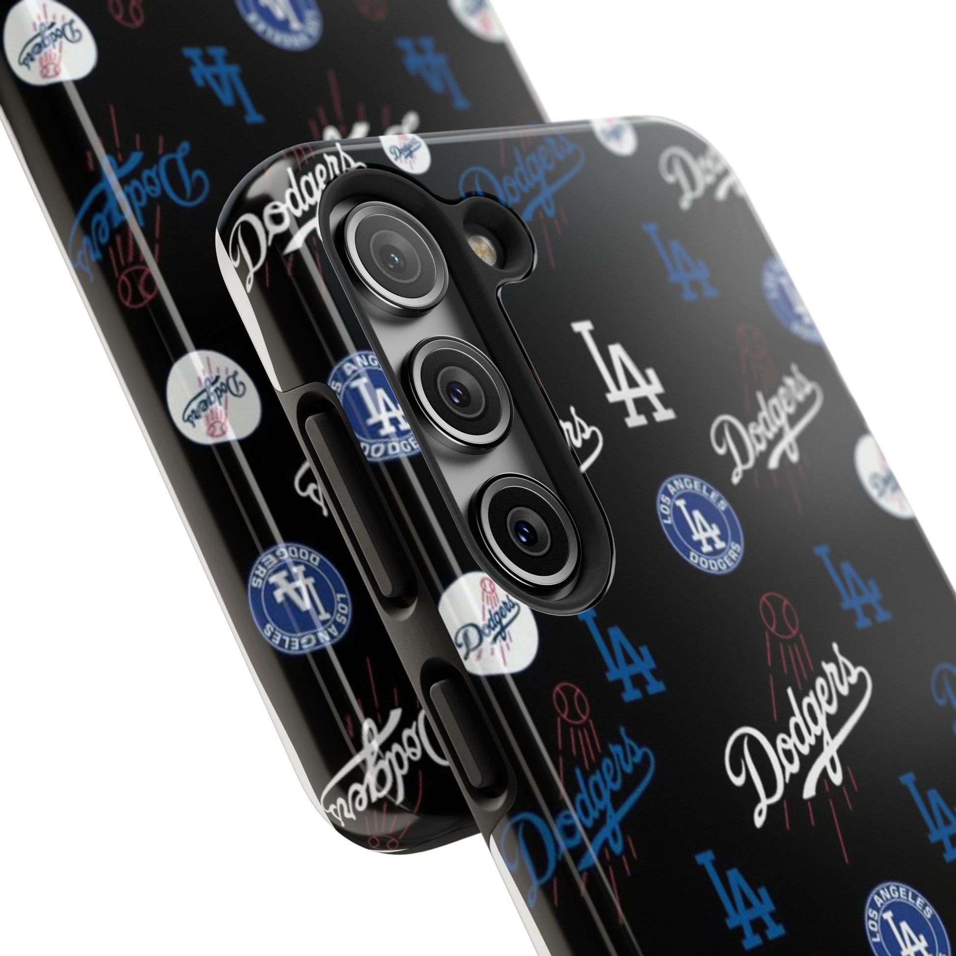 Dodgers Baseball Pattern Phone Cases for Iphones & Samsung Phones Durable