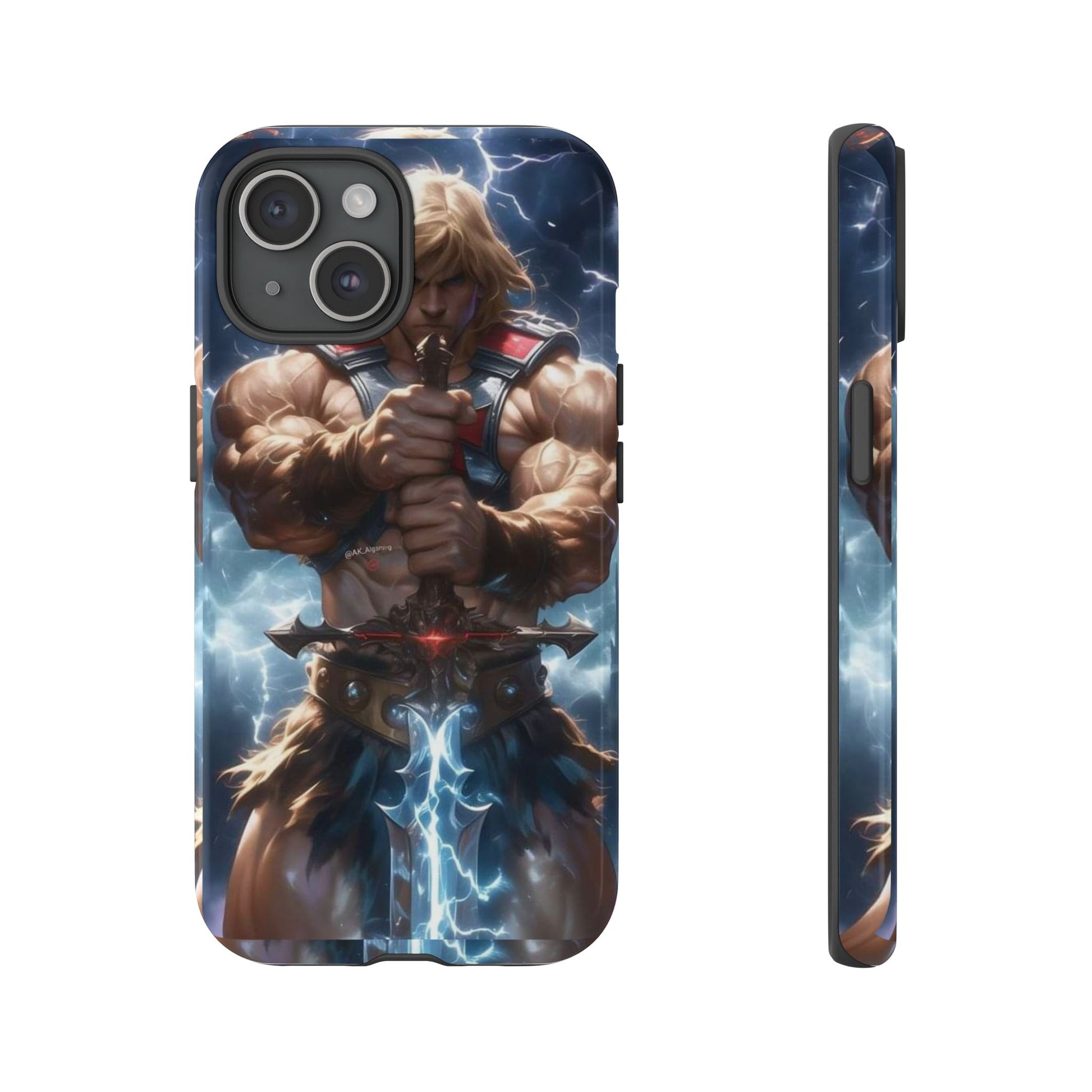 He-Man Masters of the Universe Tough Cases for iPhones, Samsung, and Pixel