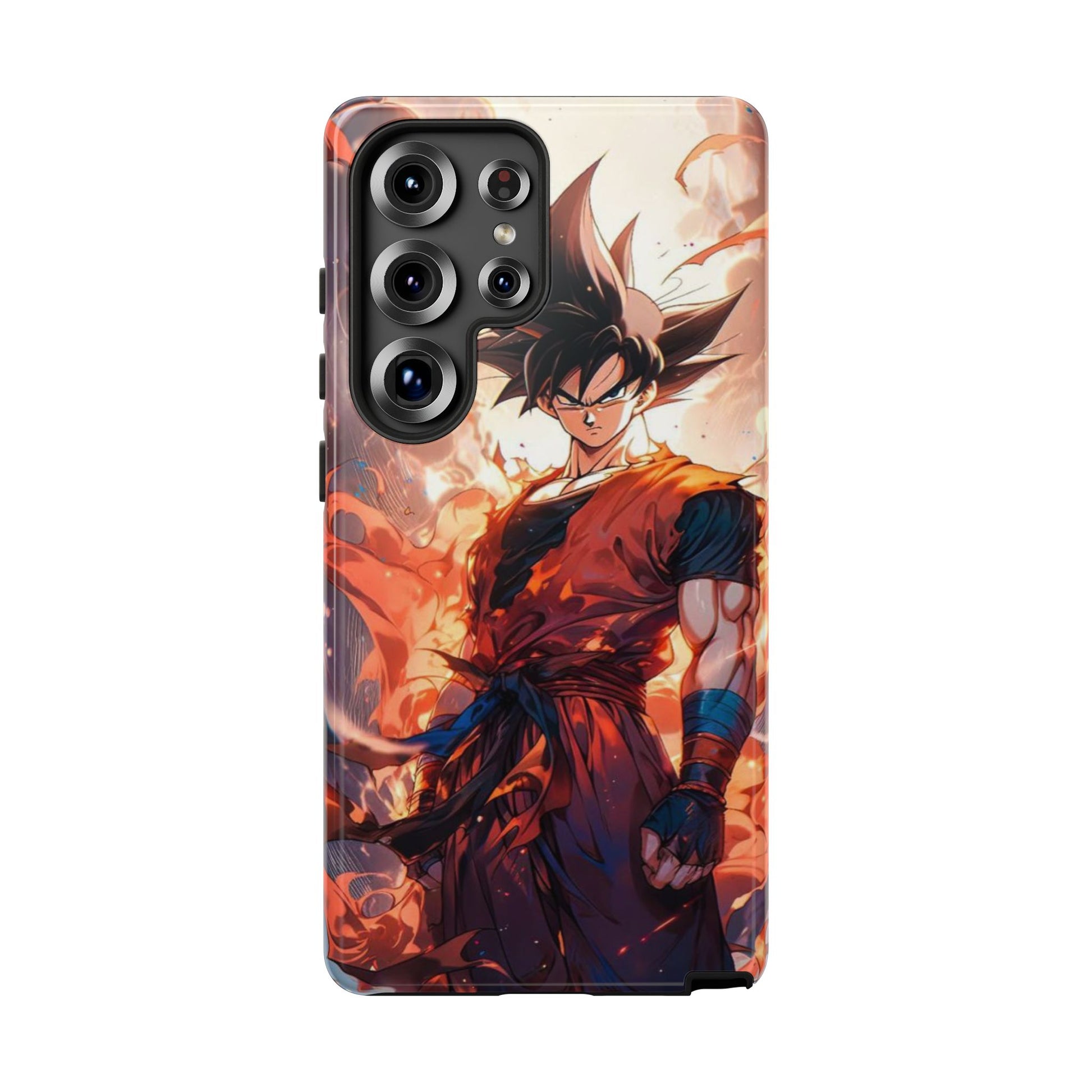 Anime Manga Dragon Ball Z Goku Tough Cases for iPhones, Samsung, and Pixel