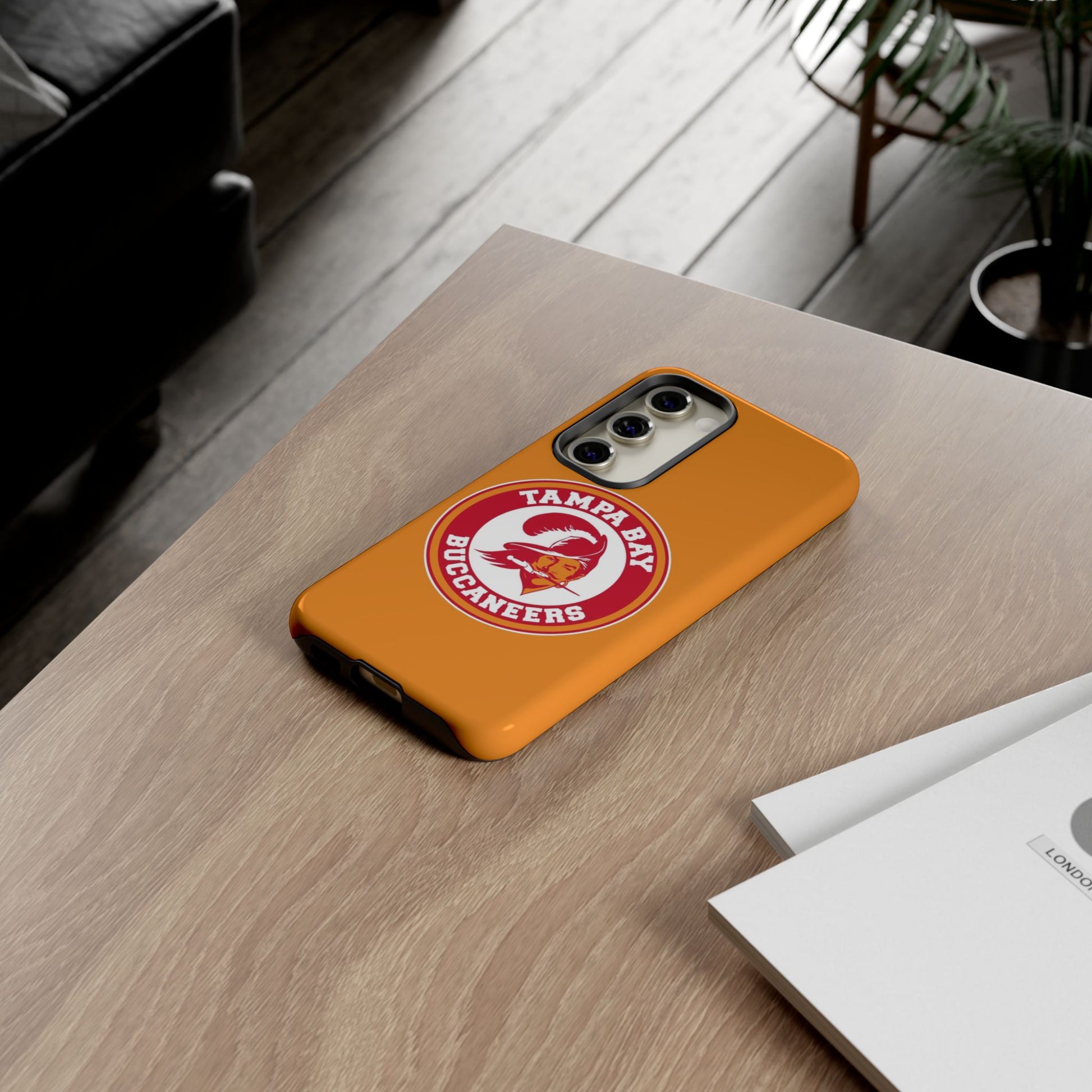 Classic Football Buccaneers Logo Tough Cases for iPhones, Samsung, and Pixel