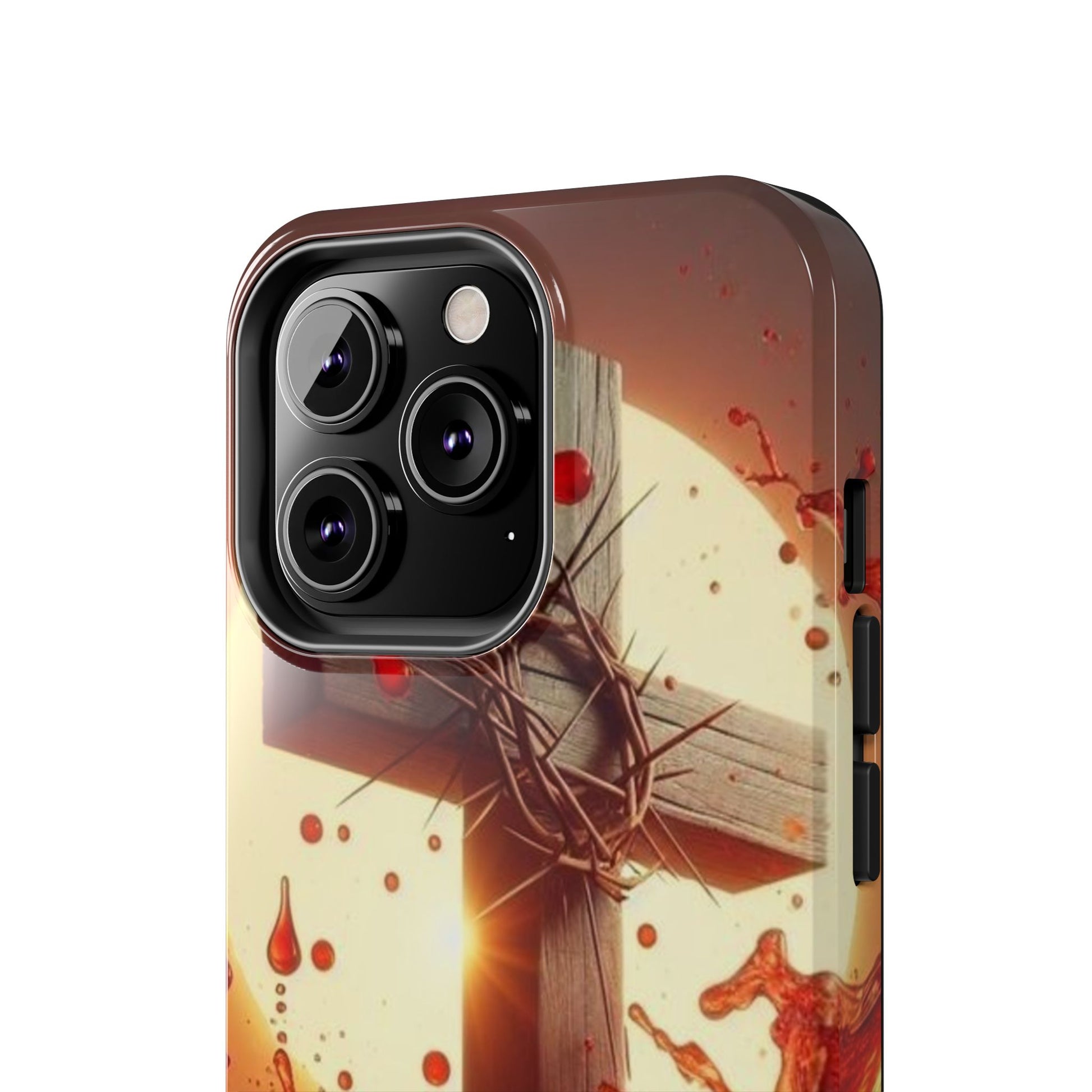 Blood of Christ Christian Theme Phone Cases for iPhones & Samsung Phones