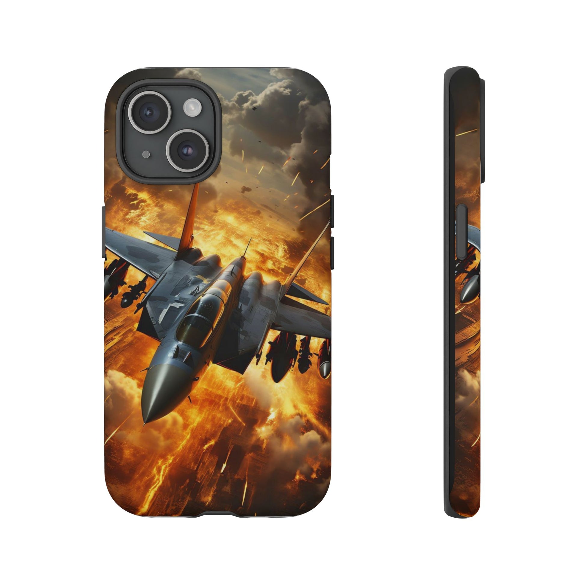 F-15 Fighter Jet Tough Cases for iPhones, Samsung, and Pixel