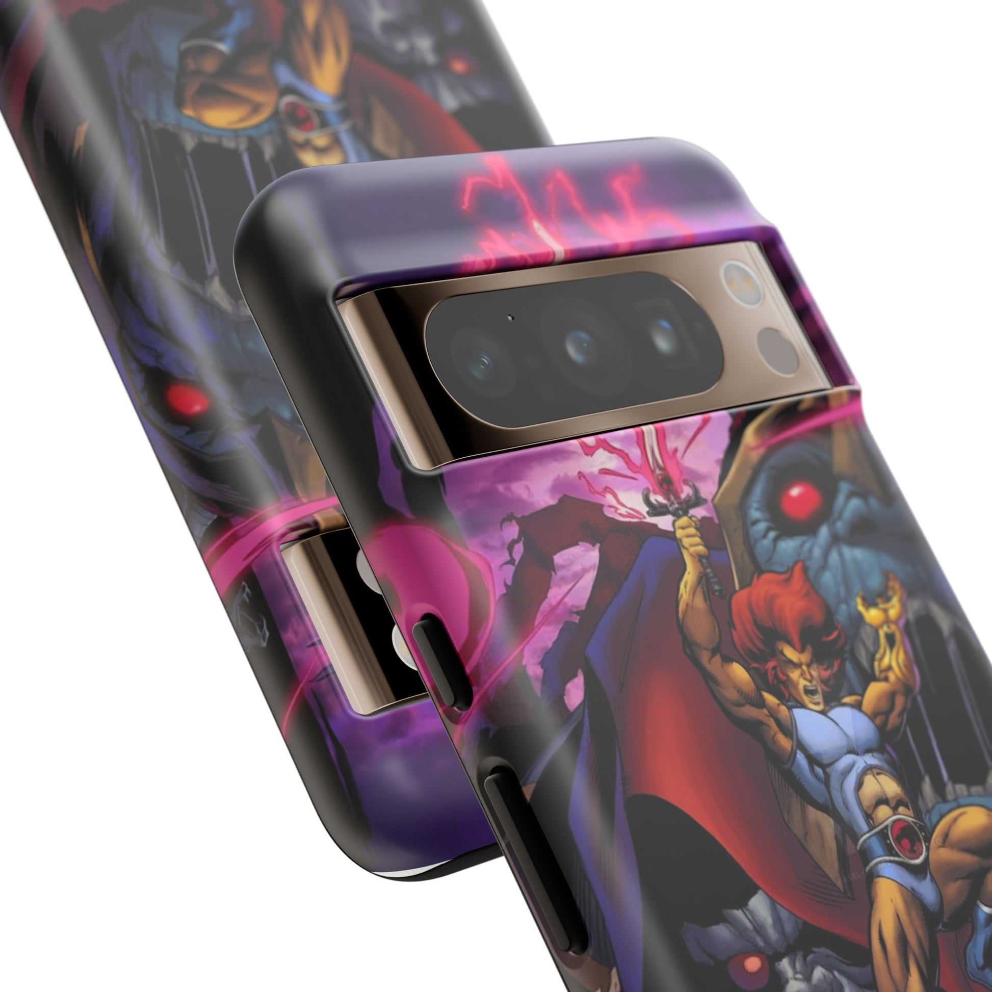 Thundercats Lion O x Mumra Tough Cases for iPhones, Samsung, and Pixel