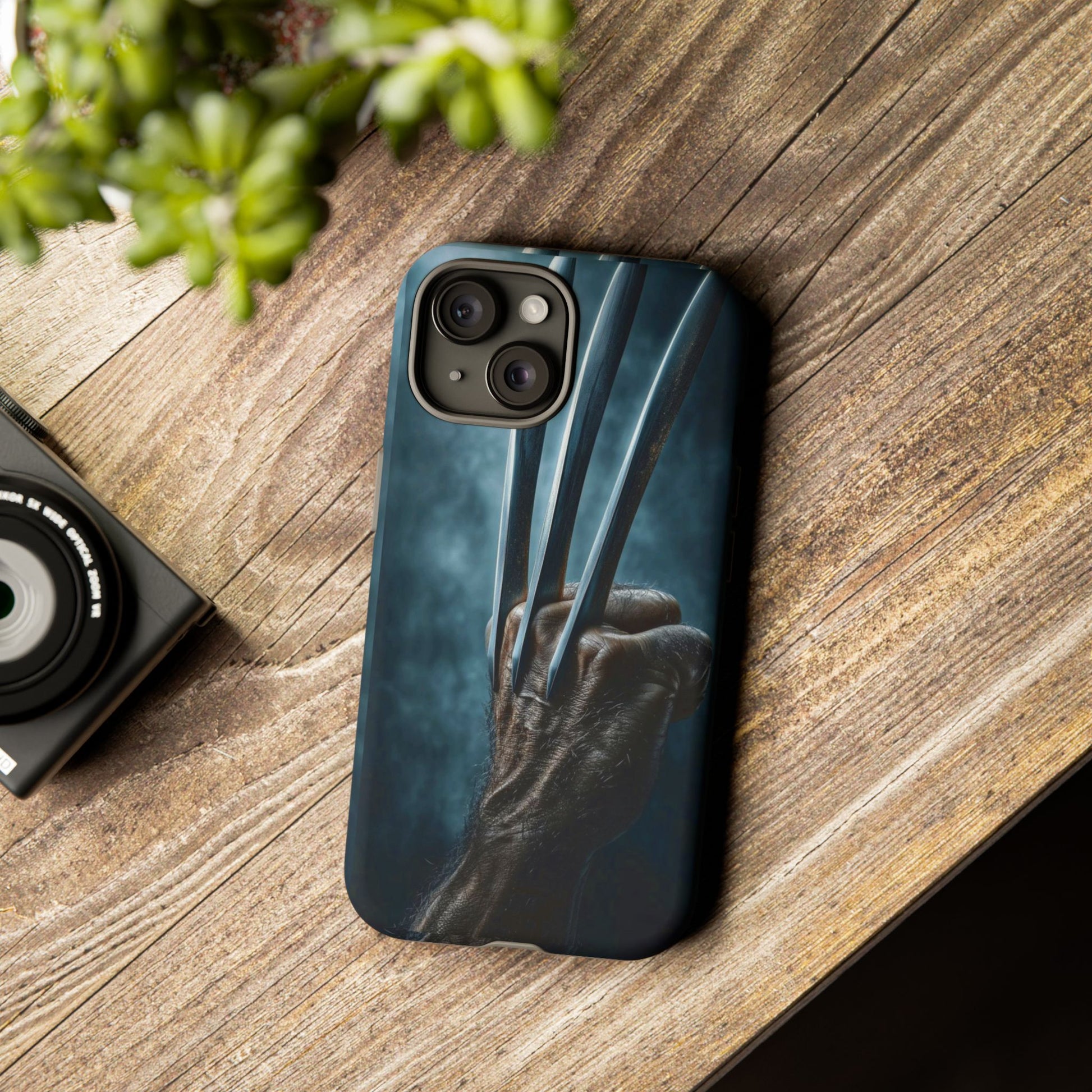 Logan's Claws Wolverine Tough Cases for iPhones, Samsung, and Pixel
