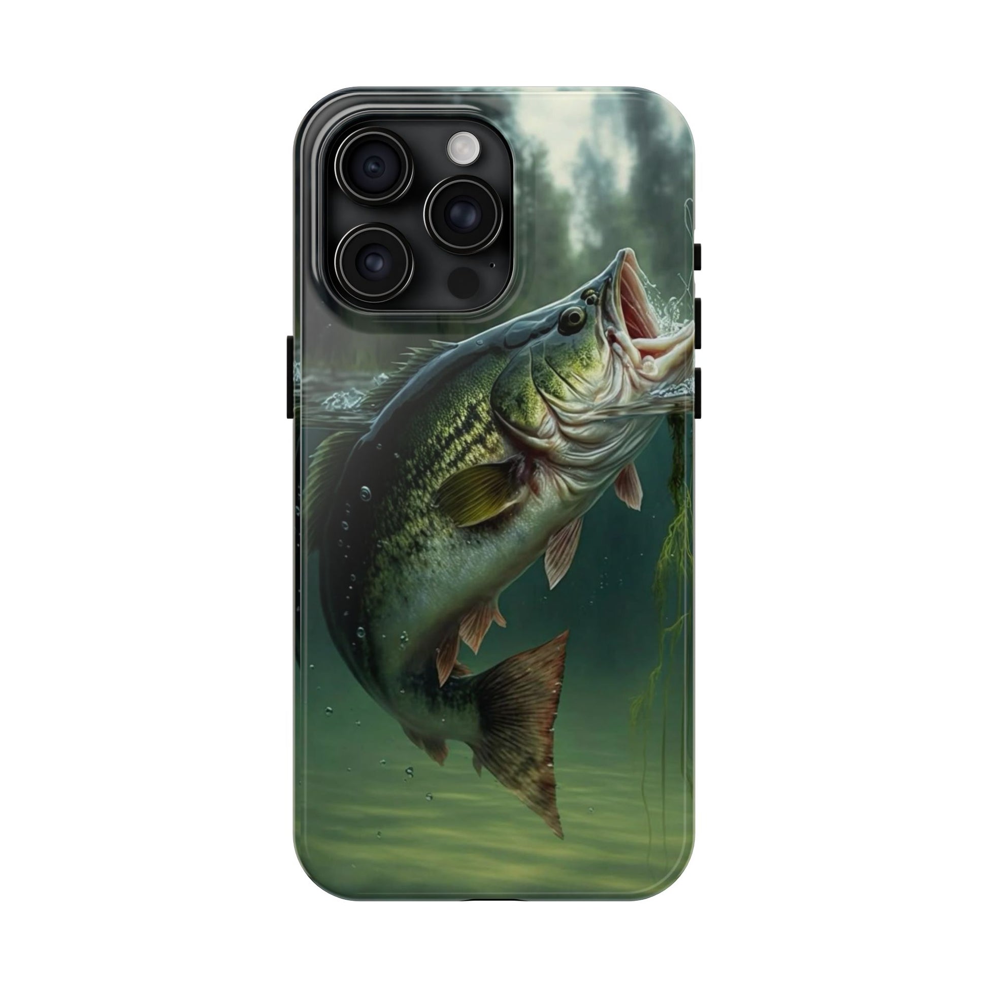 Large Mouth Bass Theme Phone Cases for iPhones & Samsung Phones