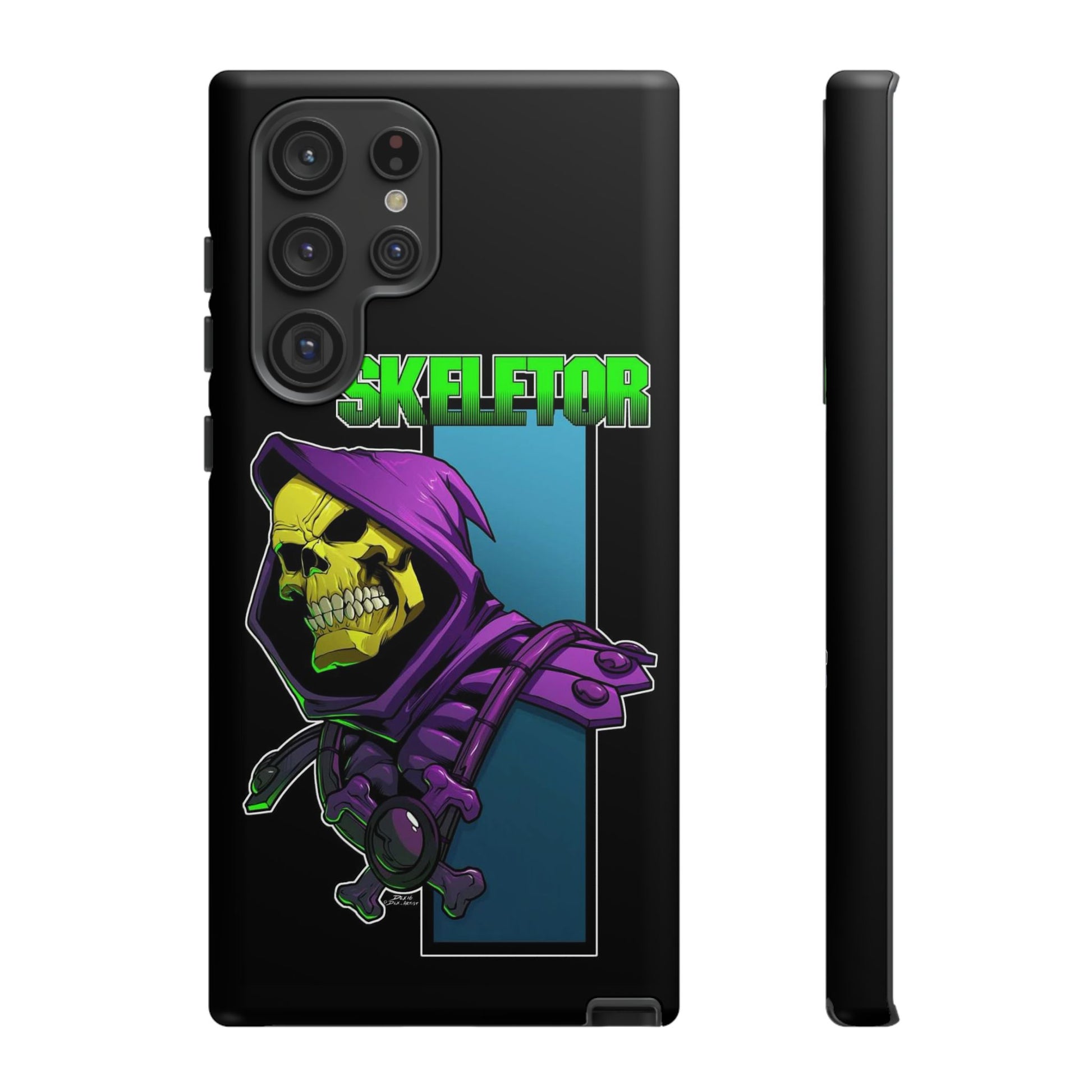 Skeletor Tough Cases for iPhones, Samsung, and Pixel