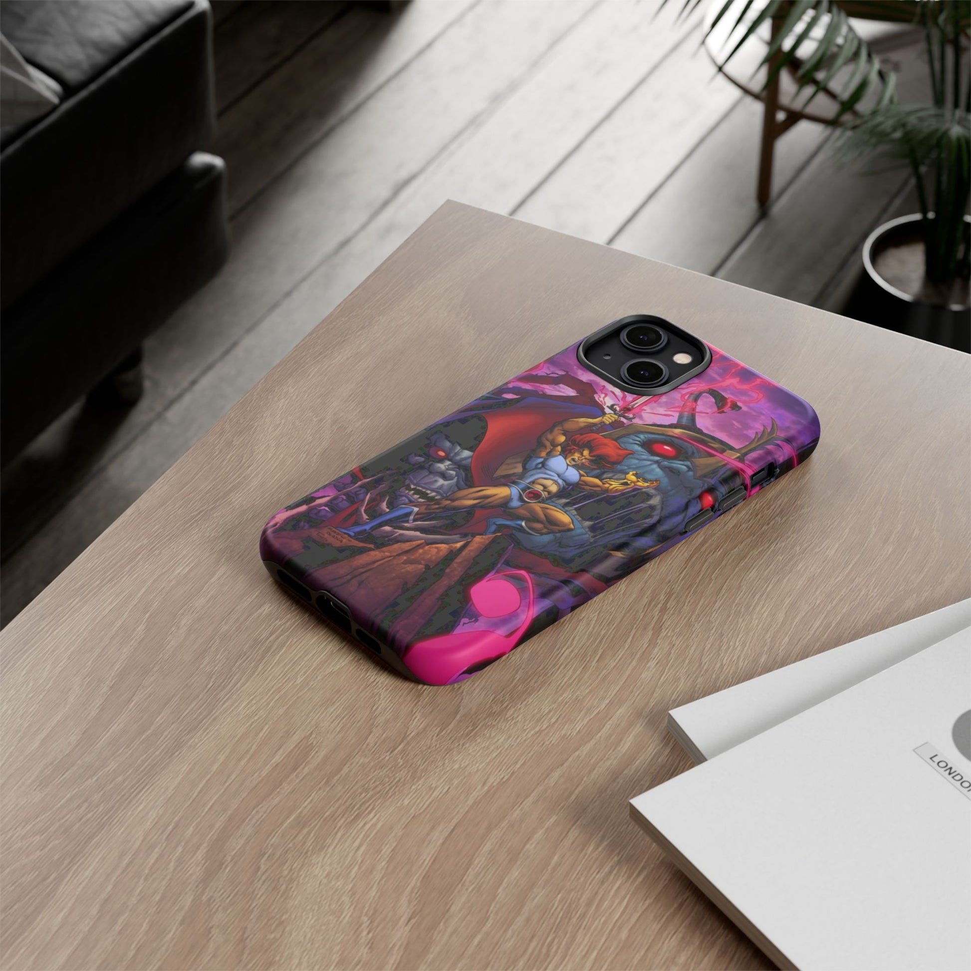Thundercats Lion O x Mumra Tough Cases for iPhones, Samsung, and Pixel