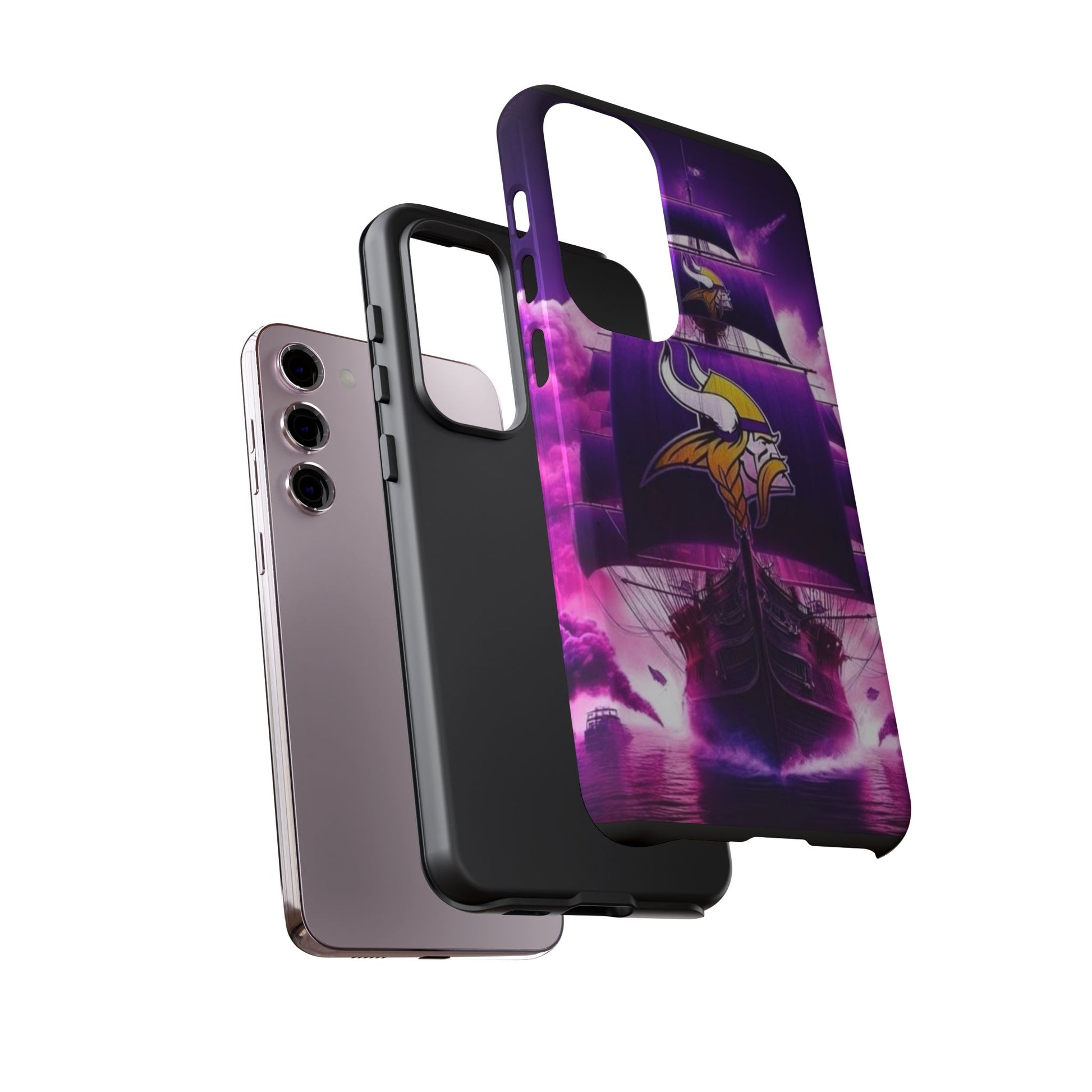 Minnesota Vikings Ship Football Phone Case, Tough Cases for iPhones, Samsung, and Pixel