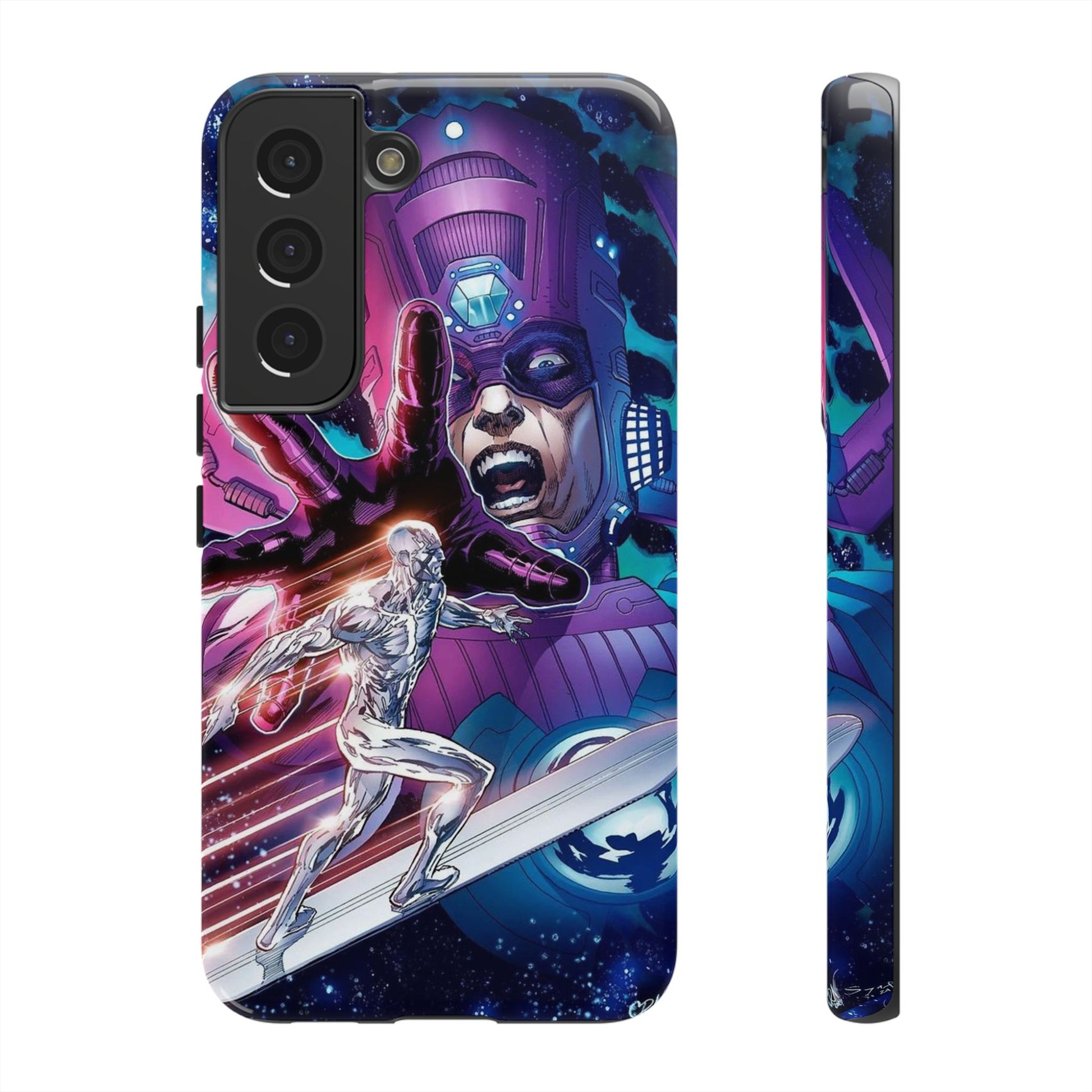 Galactus x Silver Surfer Marvel Phone Case, Tough Cases for iPhones, Samsung, and Pixel