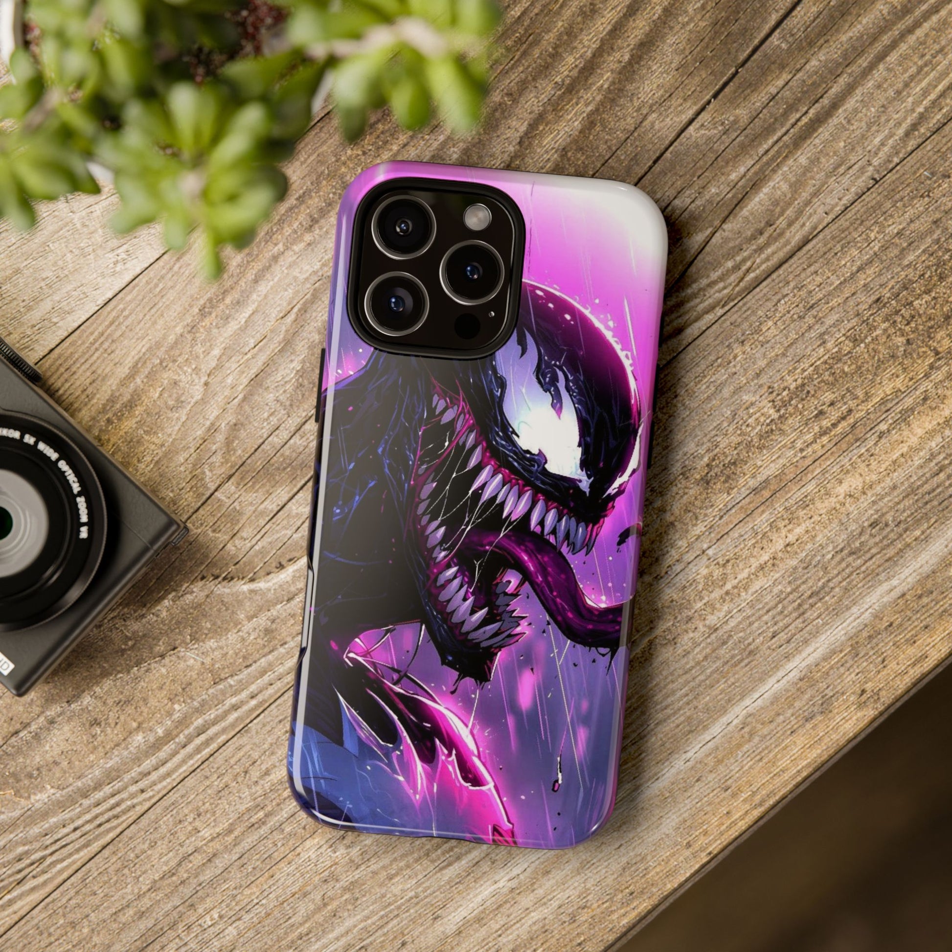 Marvel's Venom Phone Case, Tough Cases, Marvel Comics Phone for iPhones, Samsung, and Pixel