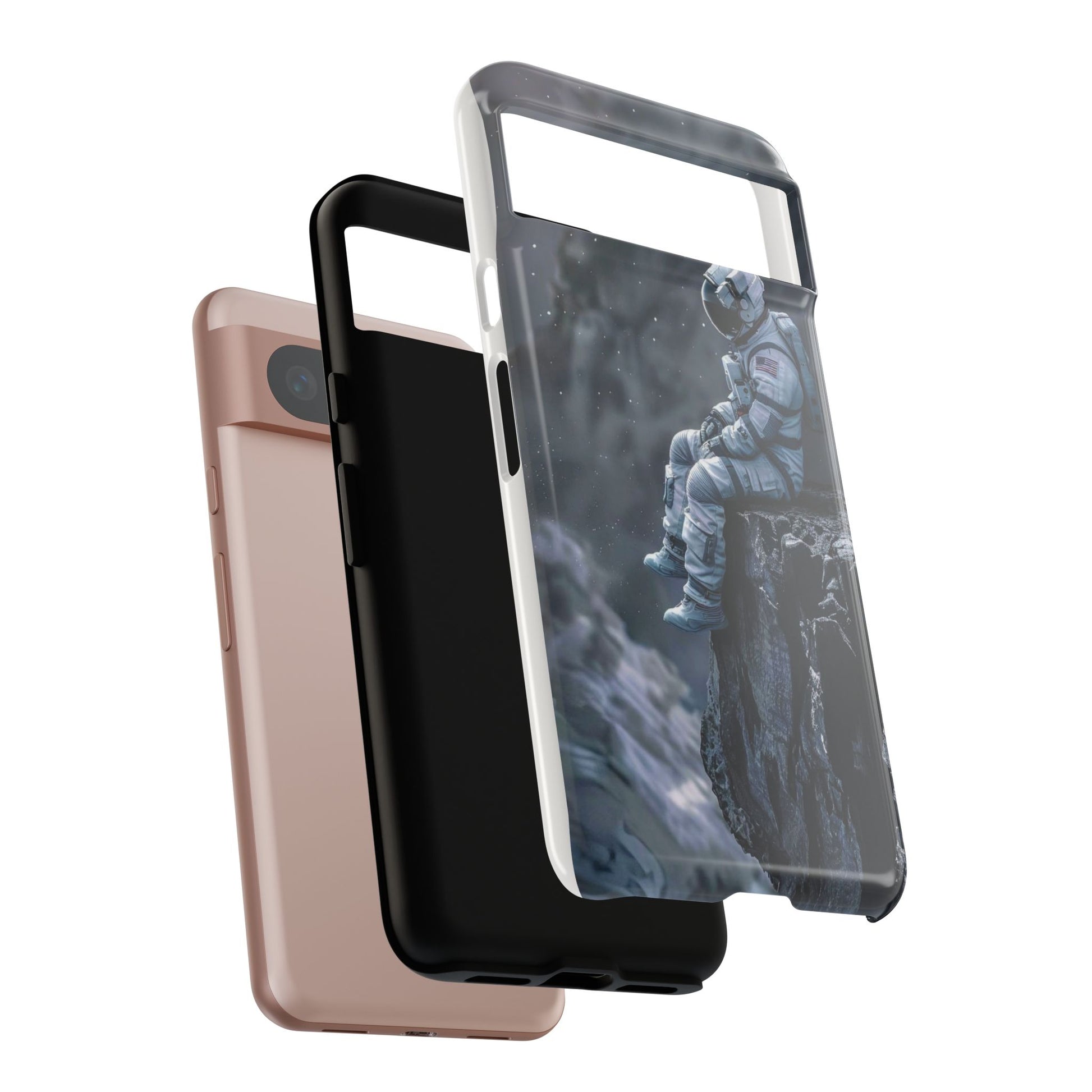 Cool Astronaut Tough Cases for iPhones, Samsung, and Pixel