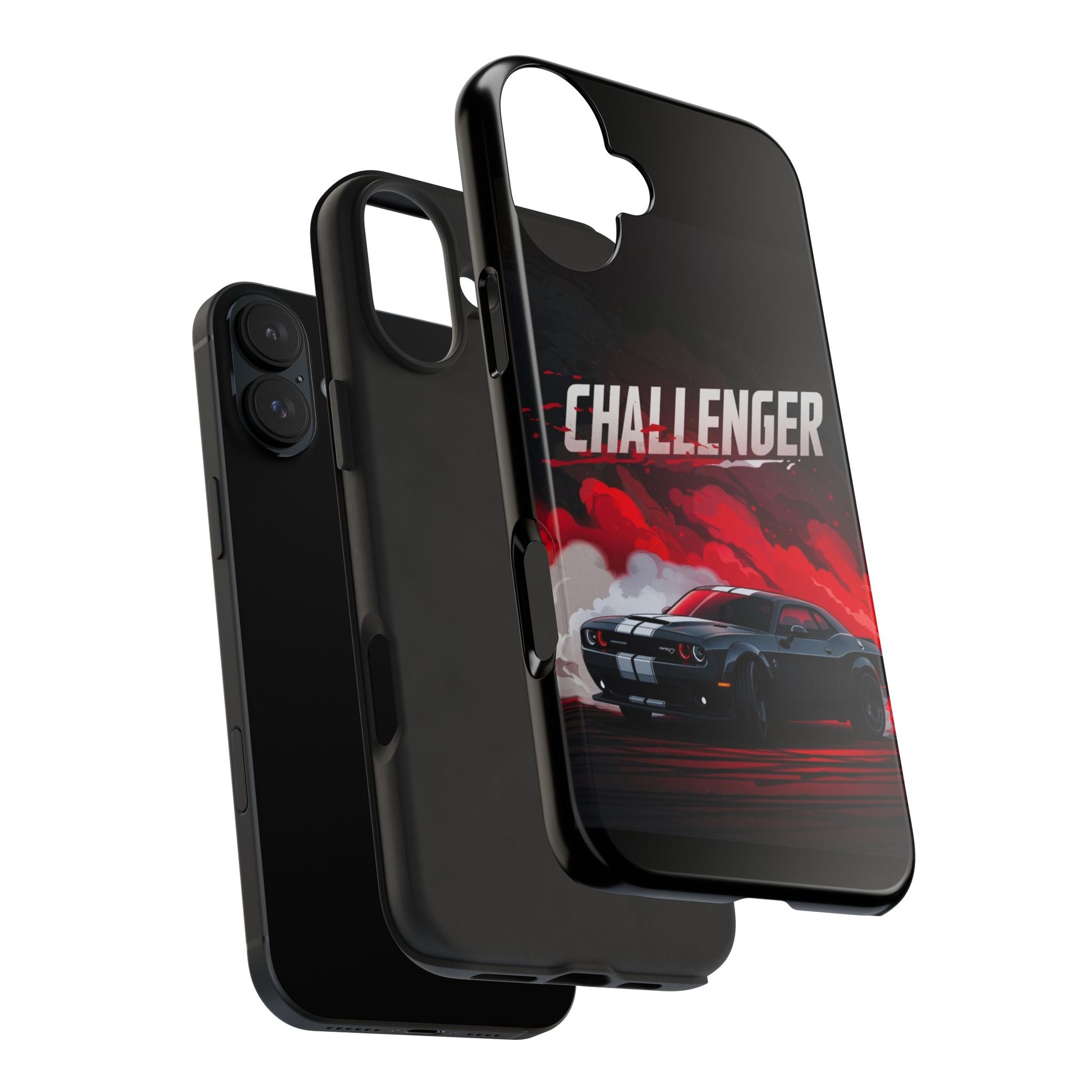 Dodge Challenger Muscle Car Hellcat Tough Phone Cases for Iphones & Samsung Phones Durable