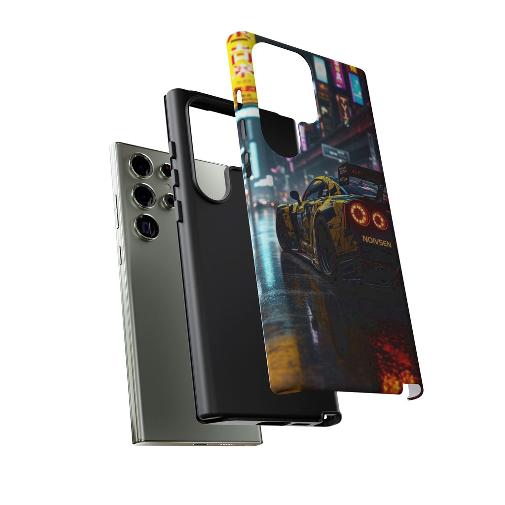 Nissan GTR in Japan Art Tough Cases for iPhones, Samsung, and Pixel