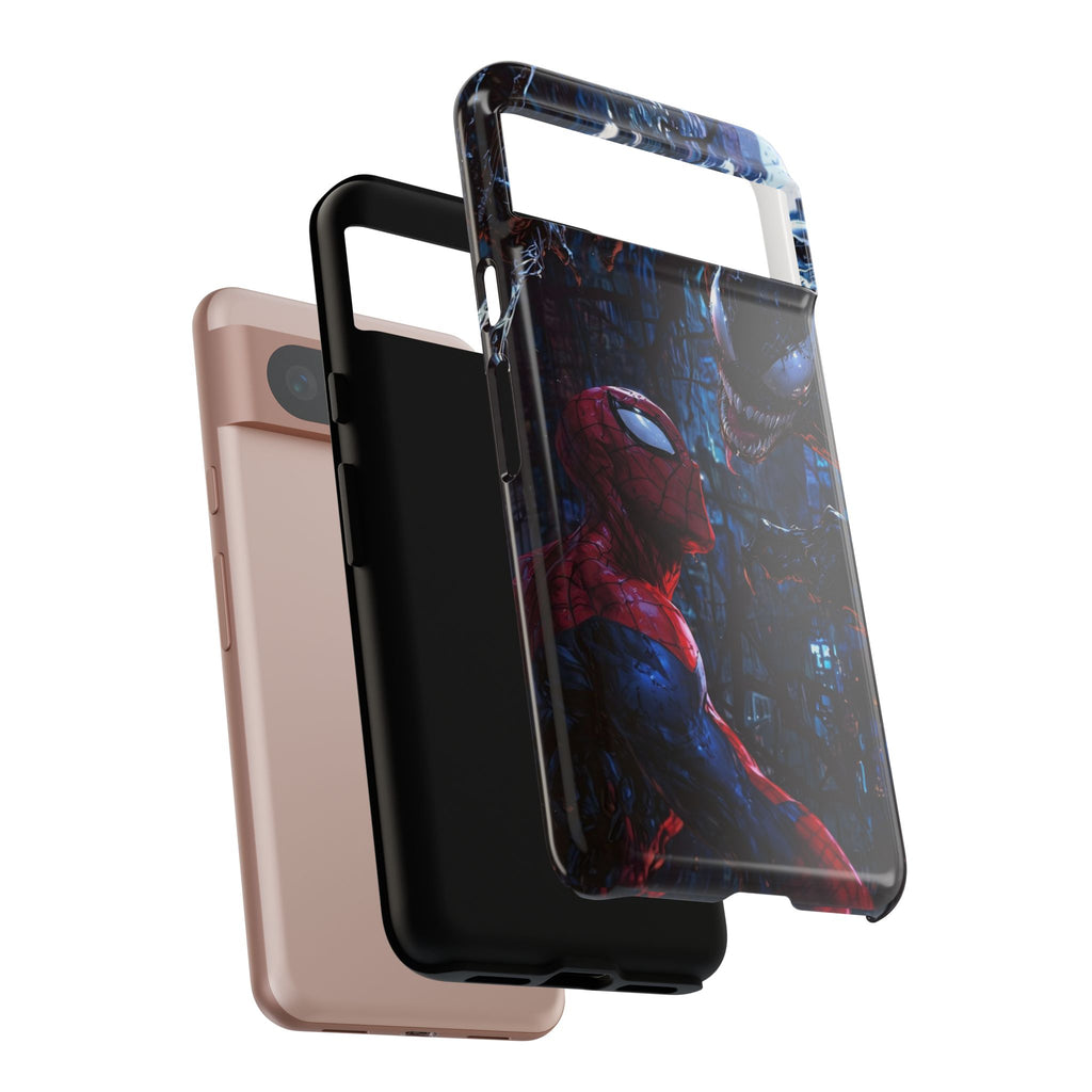 Venom x Spiderman Phone Case, Tough Cases for iPhones, Samsung, and Pixel