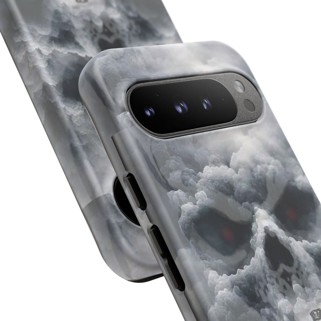 Skull Pirate Ship Football Buccaneers Tough Cases for iPhones, Samsung, and Pixel