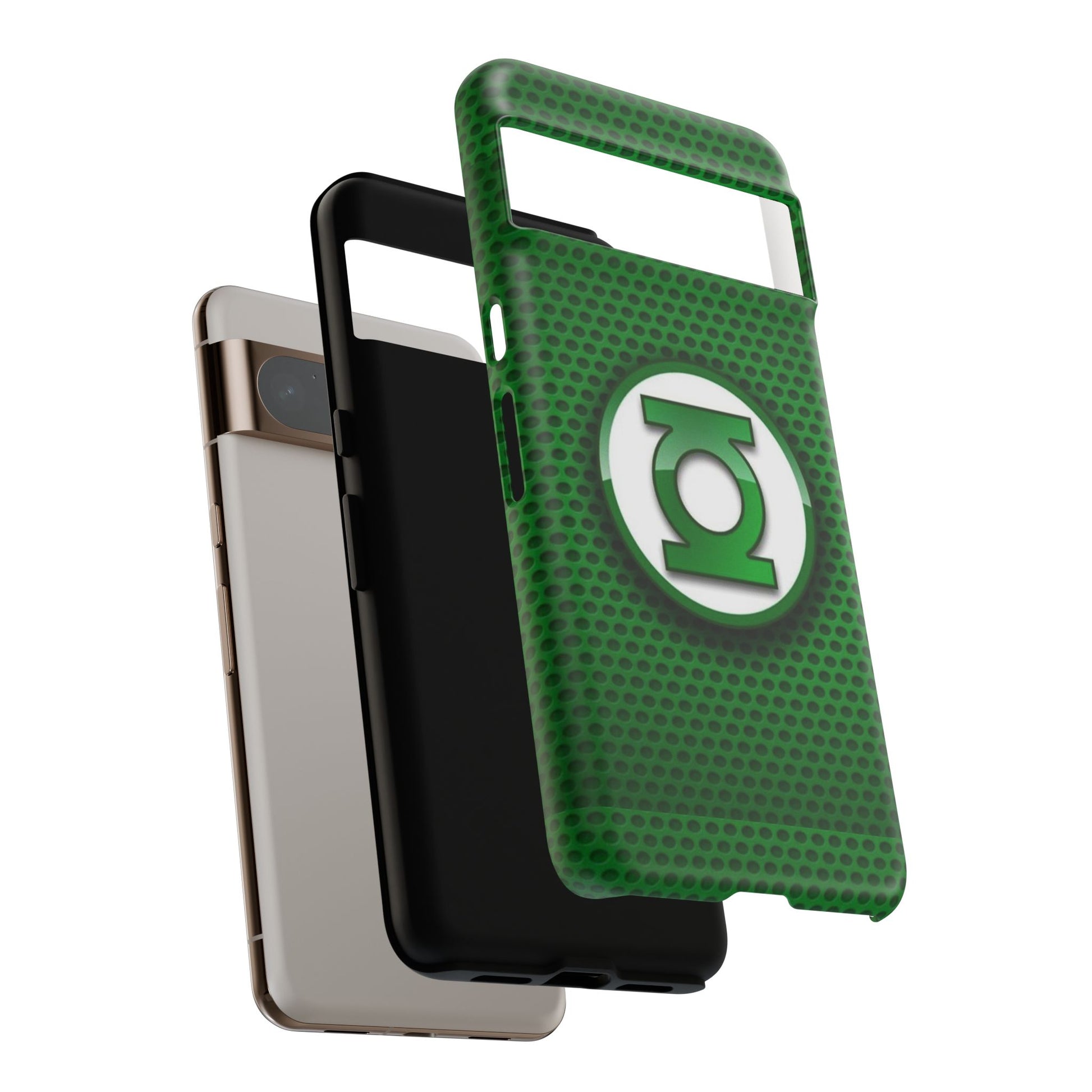 Green Lantern Logo Phone Case, Tough Cases, DC Case for iPhones, Samsung, and Pixel