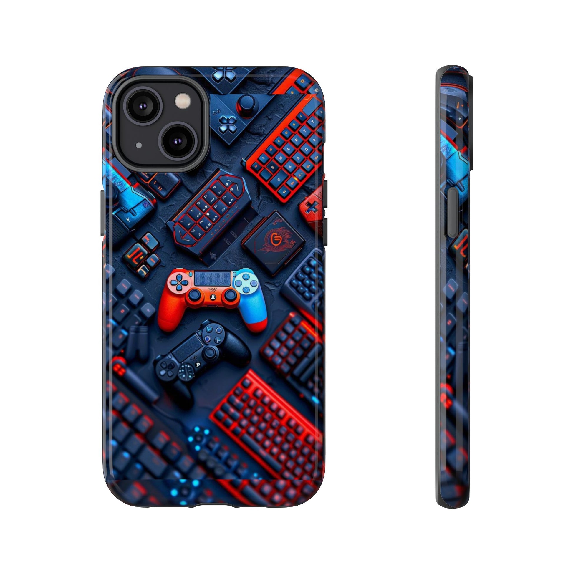 Gamer Themed Controllers Tough Cases for iPhones, Samsung, and Pixel