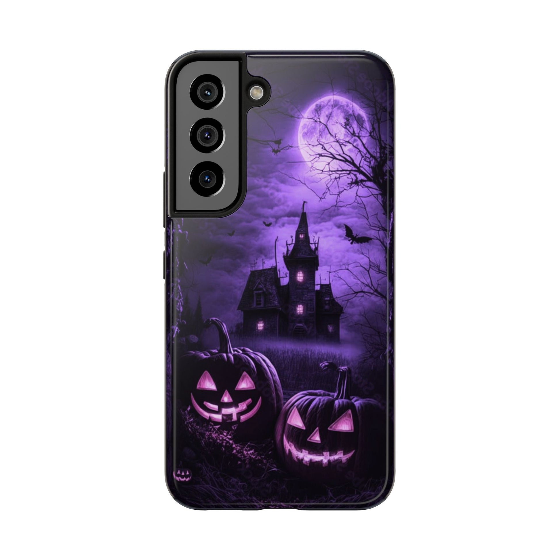 Haunted House Halloween Theme Phone Cases for iPhones & Samsung Phones
