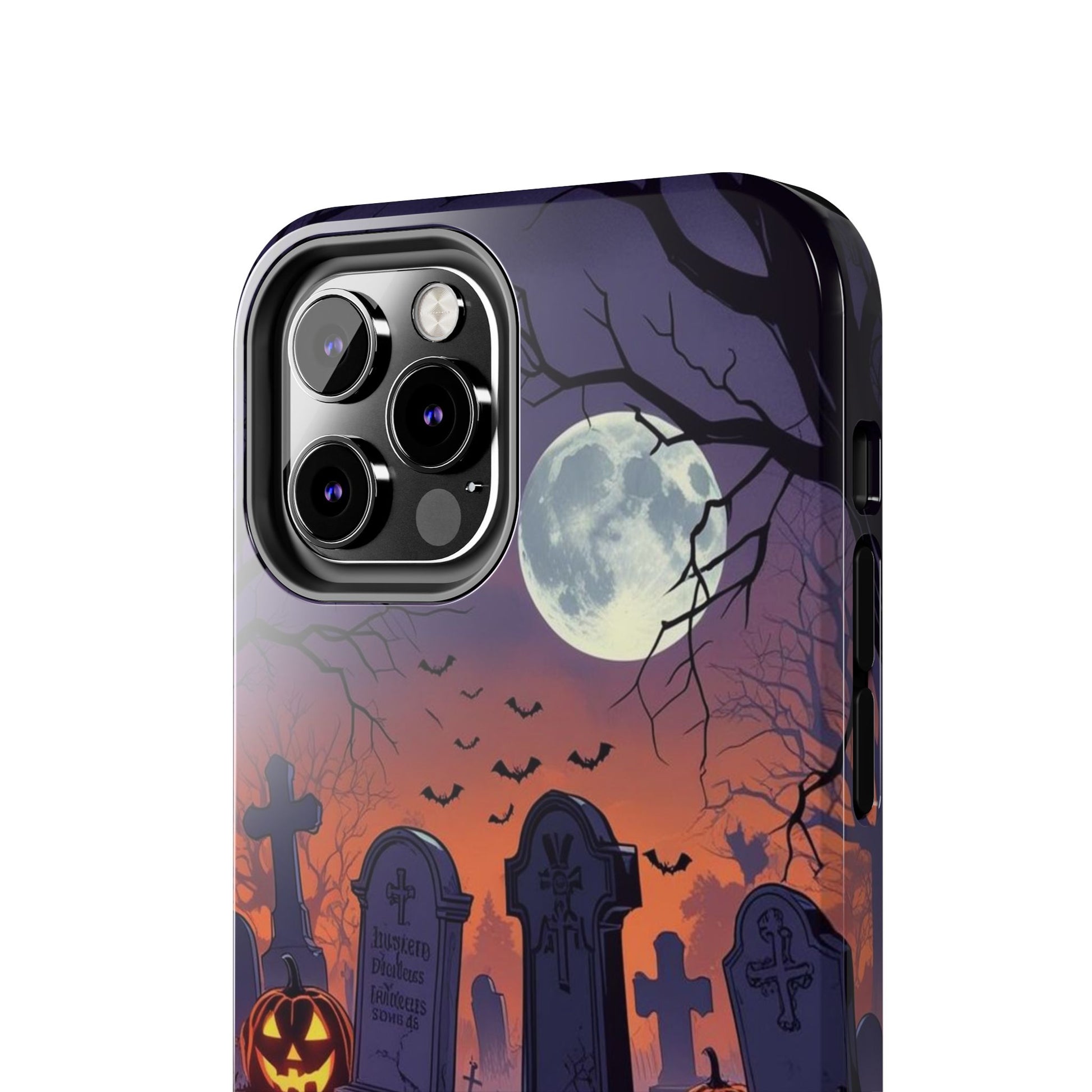 Graveyard Halloween Theme Phone Cases for iPhones & Samsung Phones