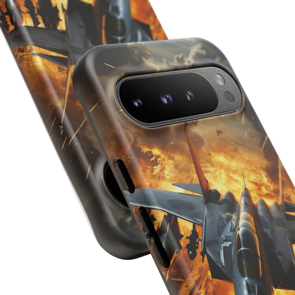 F-15 Fighter Jet Tough Cases for iPhones, Samsung, and Pixel