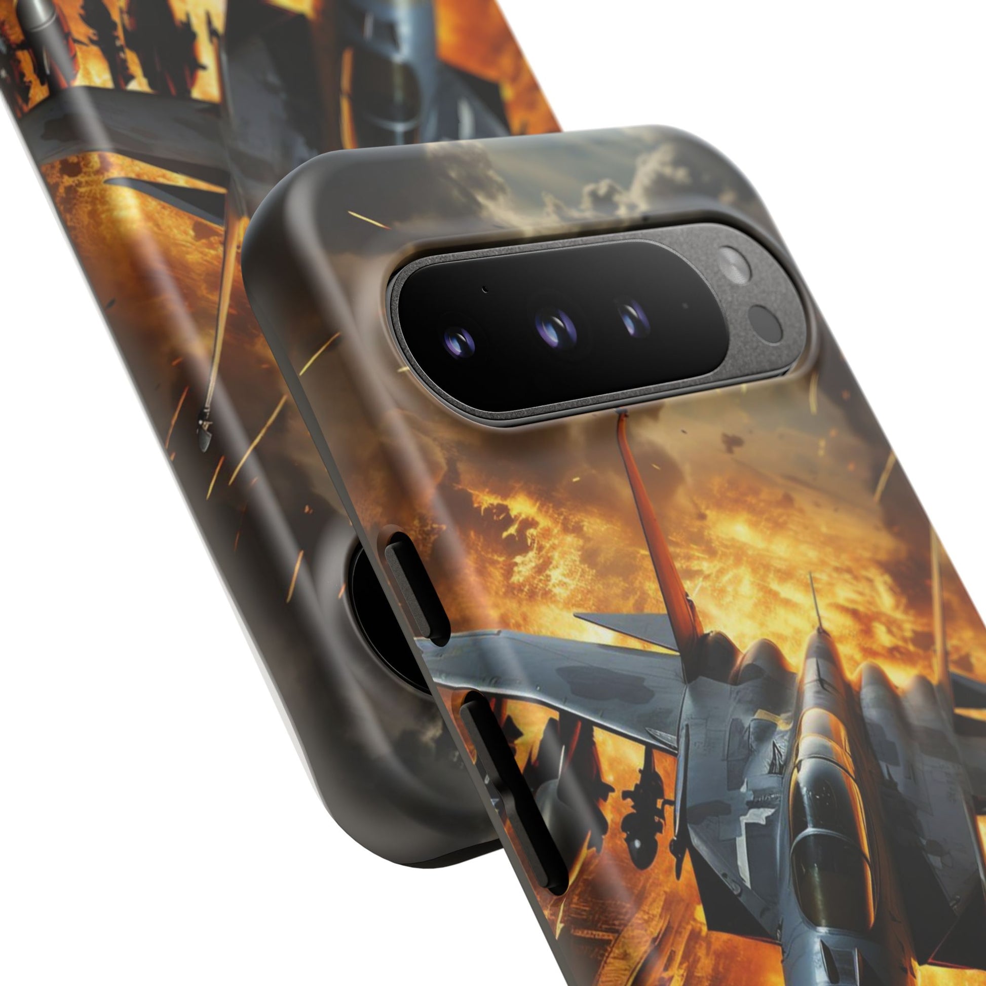 F-15 Fighter Jet Tough Cases for iPhones, Samsung, and Pixel