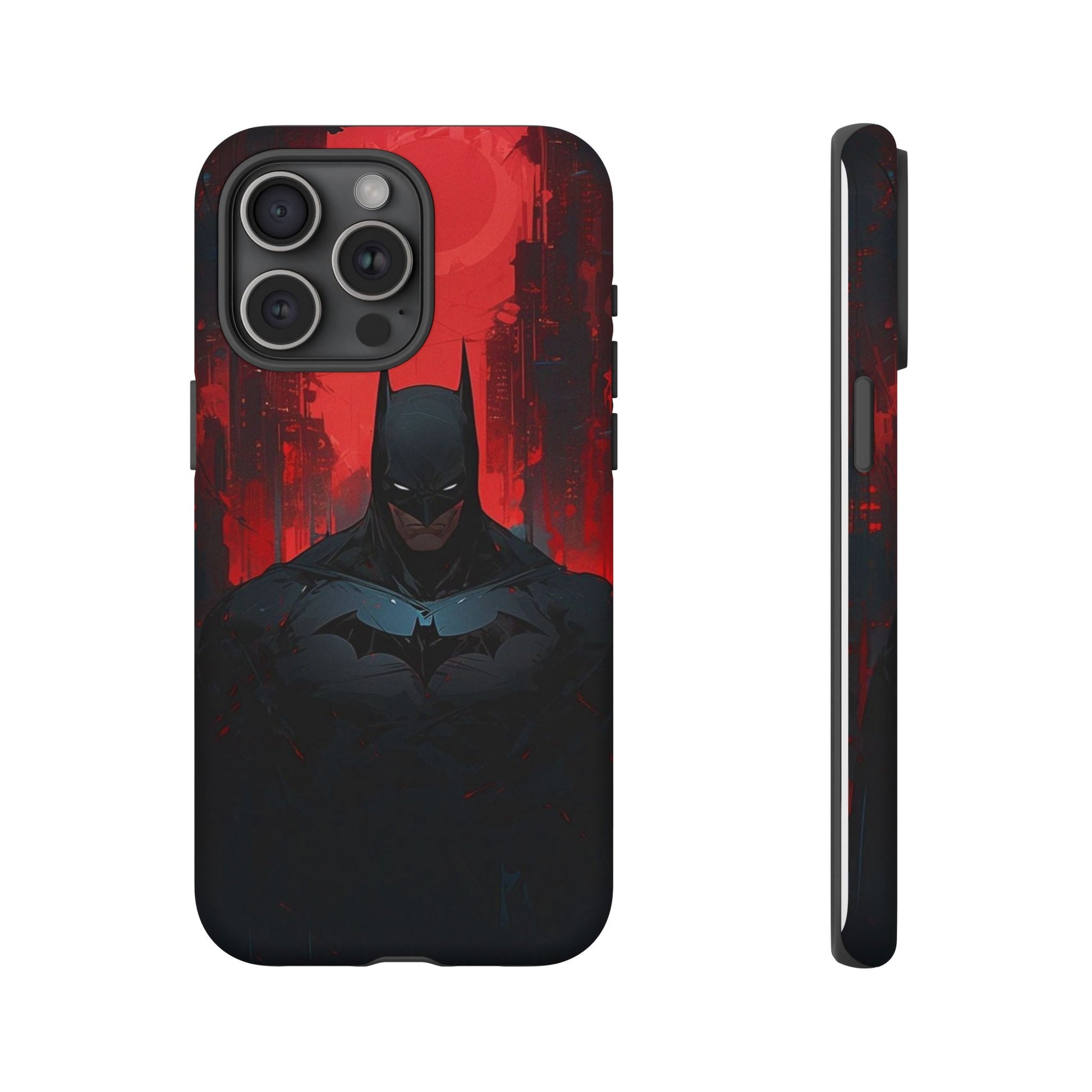 The Dark Knight Batman Tough Cases for iPhones, Samsung, and Pixel