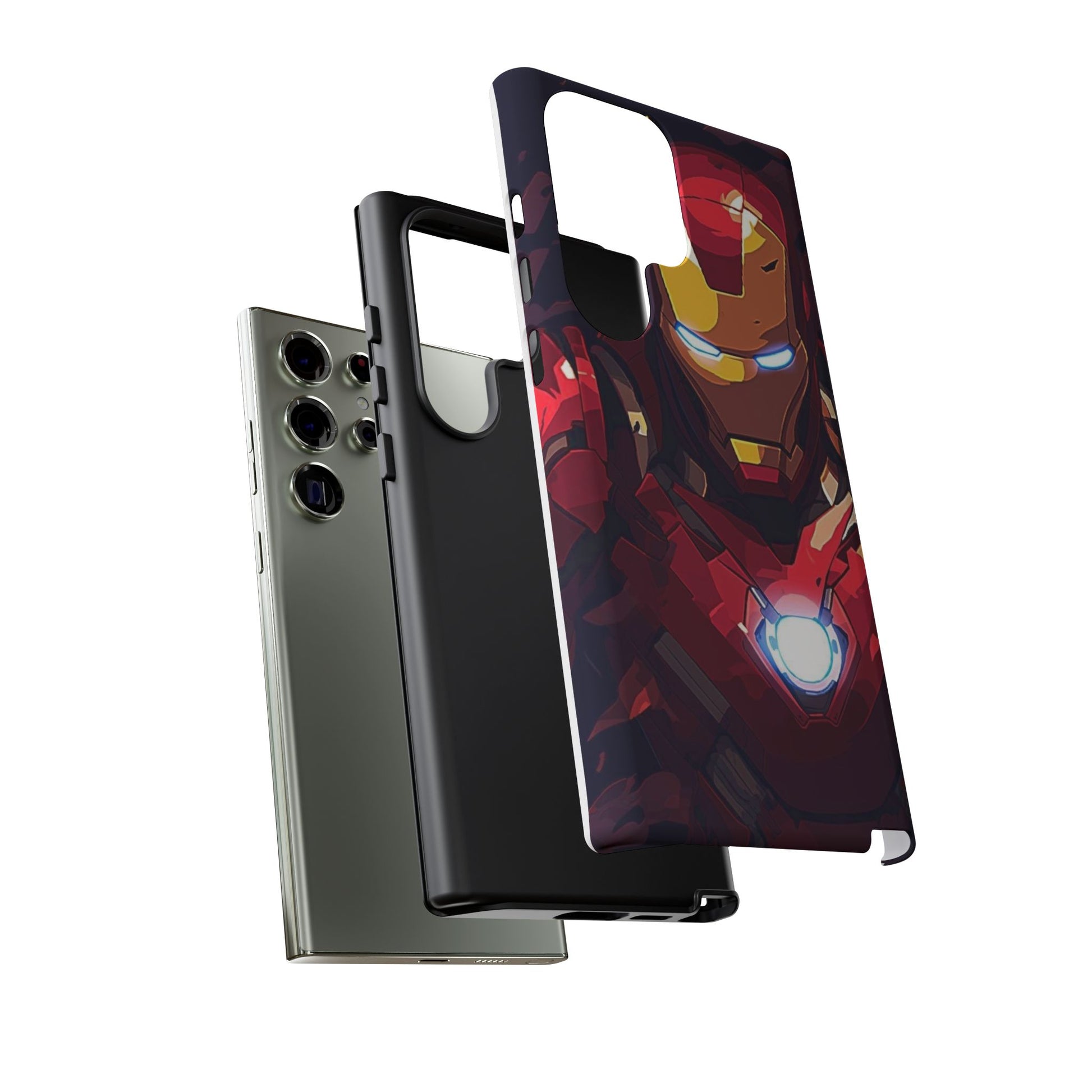 Invincible Iron Man Tough Cases for iPhones, Samsung, and Pixel