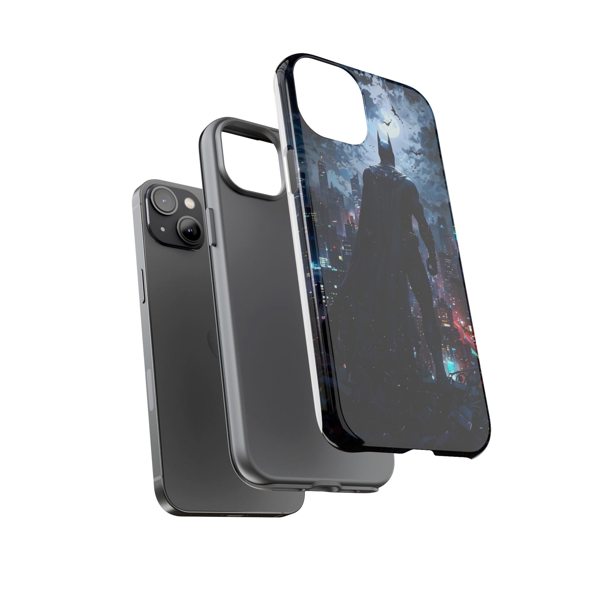 Gotham City Batman Tough Cases for iPhones, Samsung, and Pixel