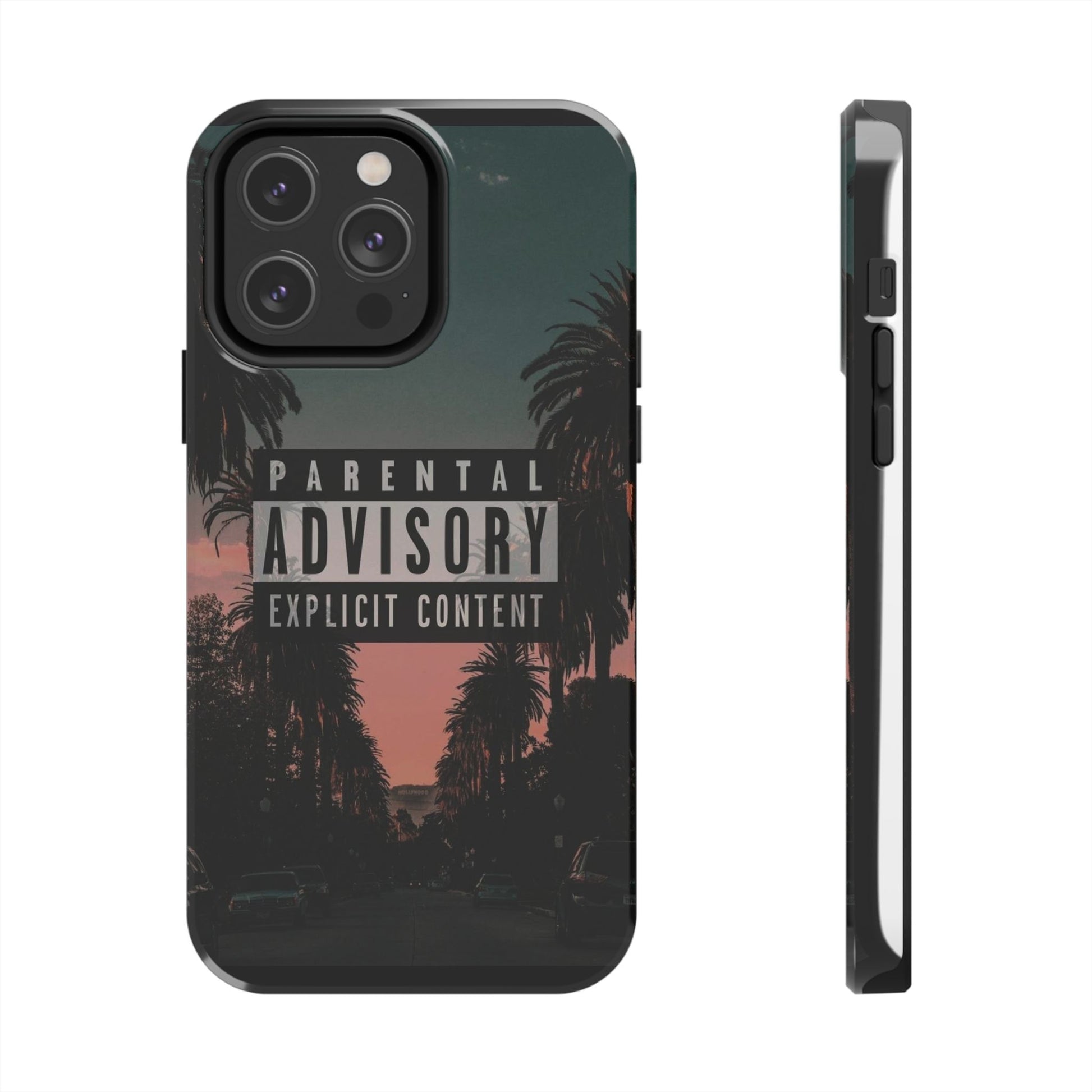 Parental Advisory Tough Phone Cases for Iphones & Samsung Durable