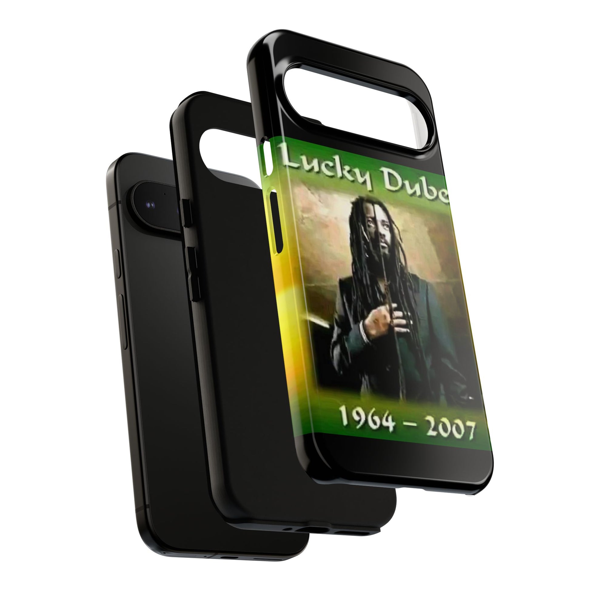 Lucky Dube Tough Cases for iPhones, Samsung, and Pixel