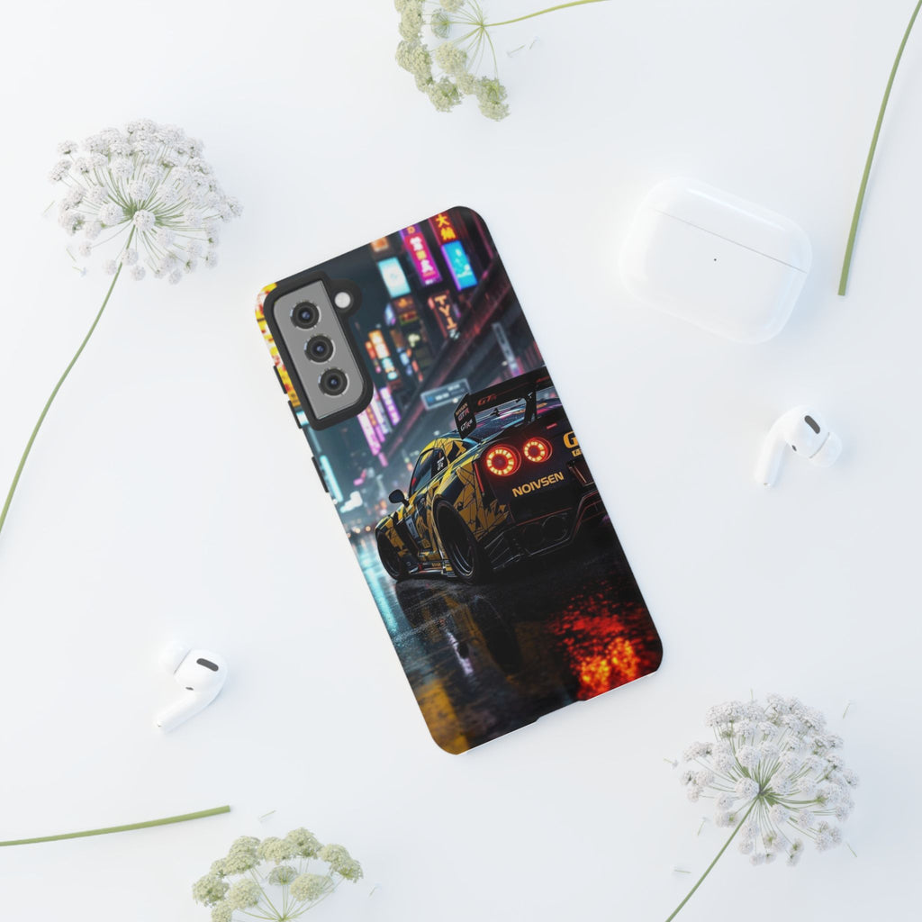Nissan GTR in Japan Art Tough Cases for iPhones, Samsung, and Pixel