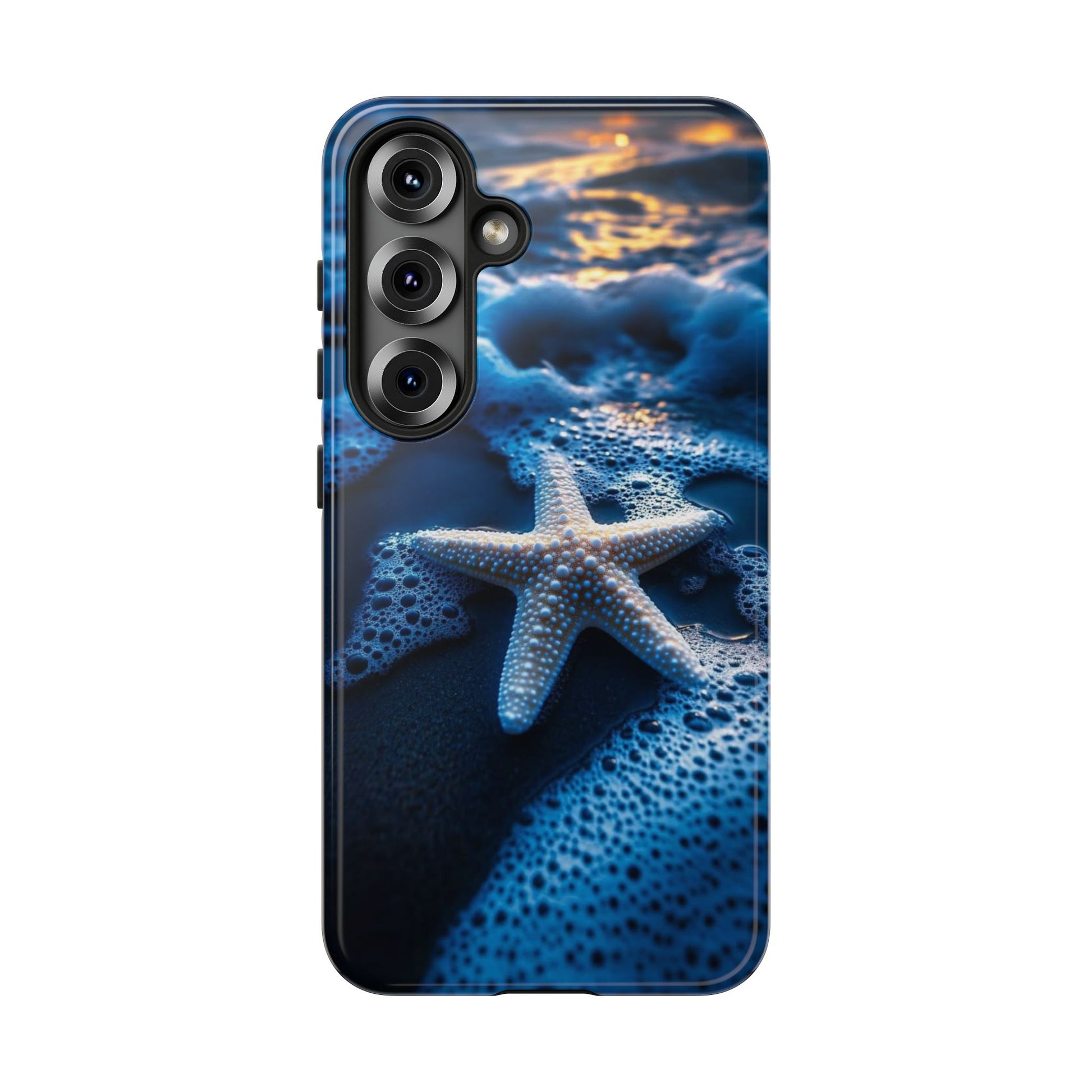 Starfish Beach Tough Cases for iPhones, Samsung, and Pixel