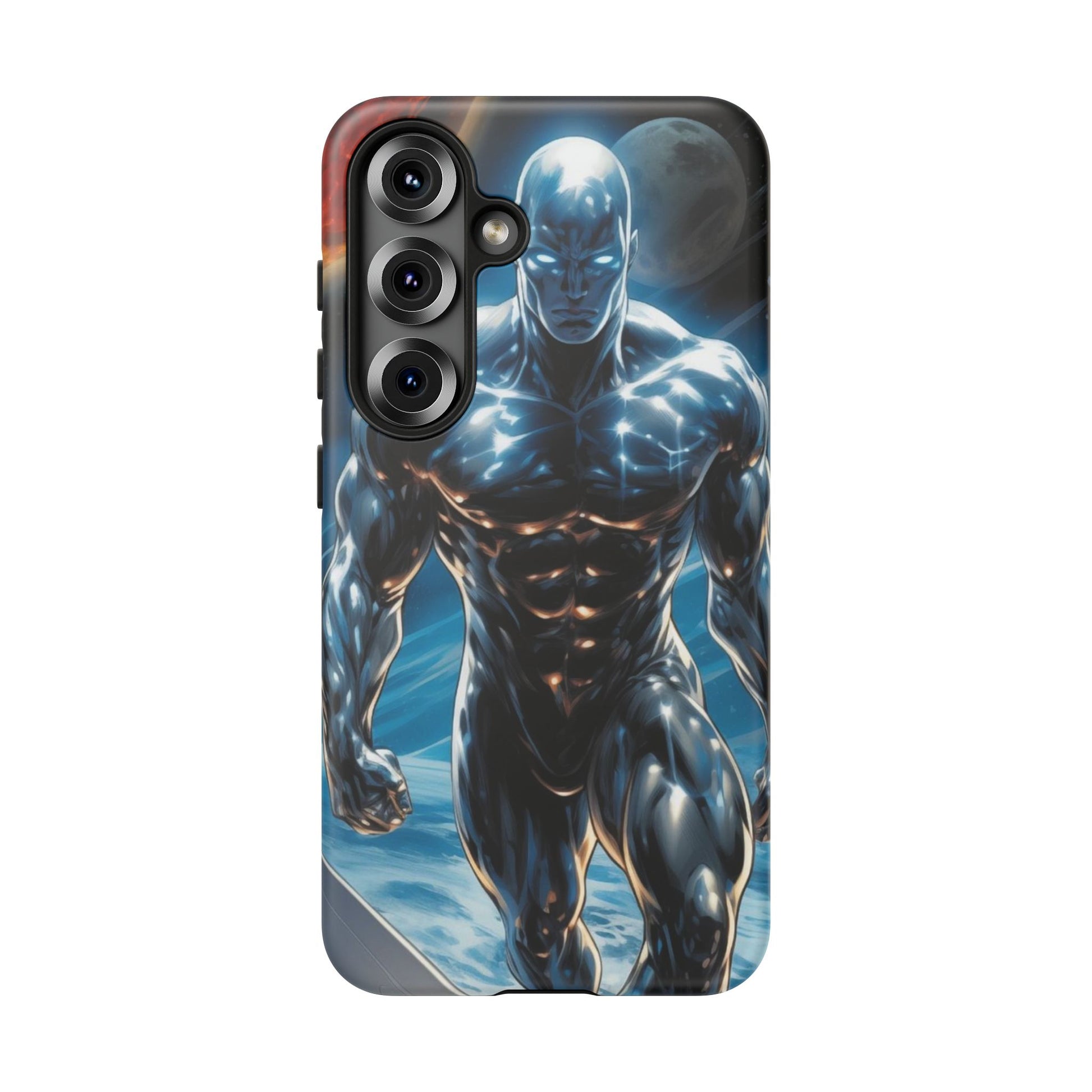 The Silver Surfer Comic Art Phone Case, Tough Cases for iPhones, Samsung, and Pixel