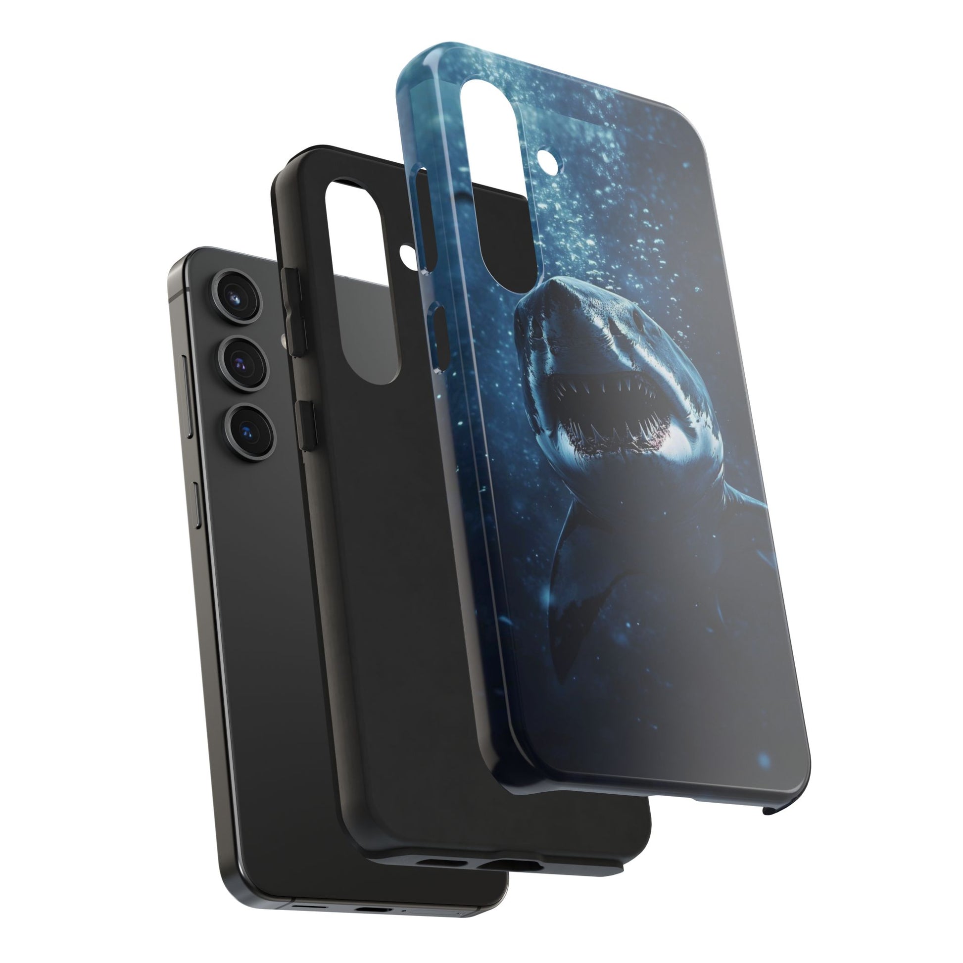 Great White Shark Theme Phone Cases for iPhones & Samsung Phones
