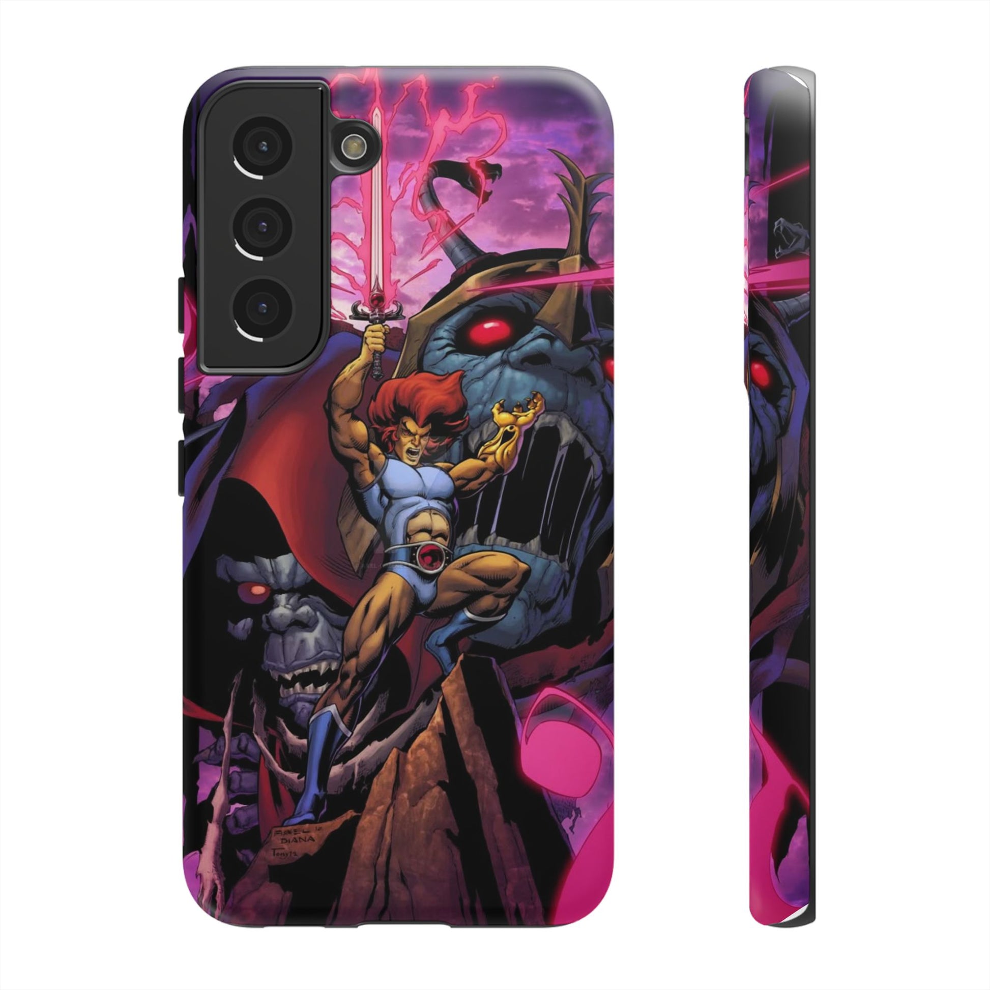 Thundercats Lion O x Mumra Tough Cases for iPhones, Samsung, and Pixel