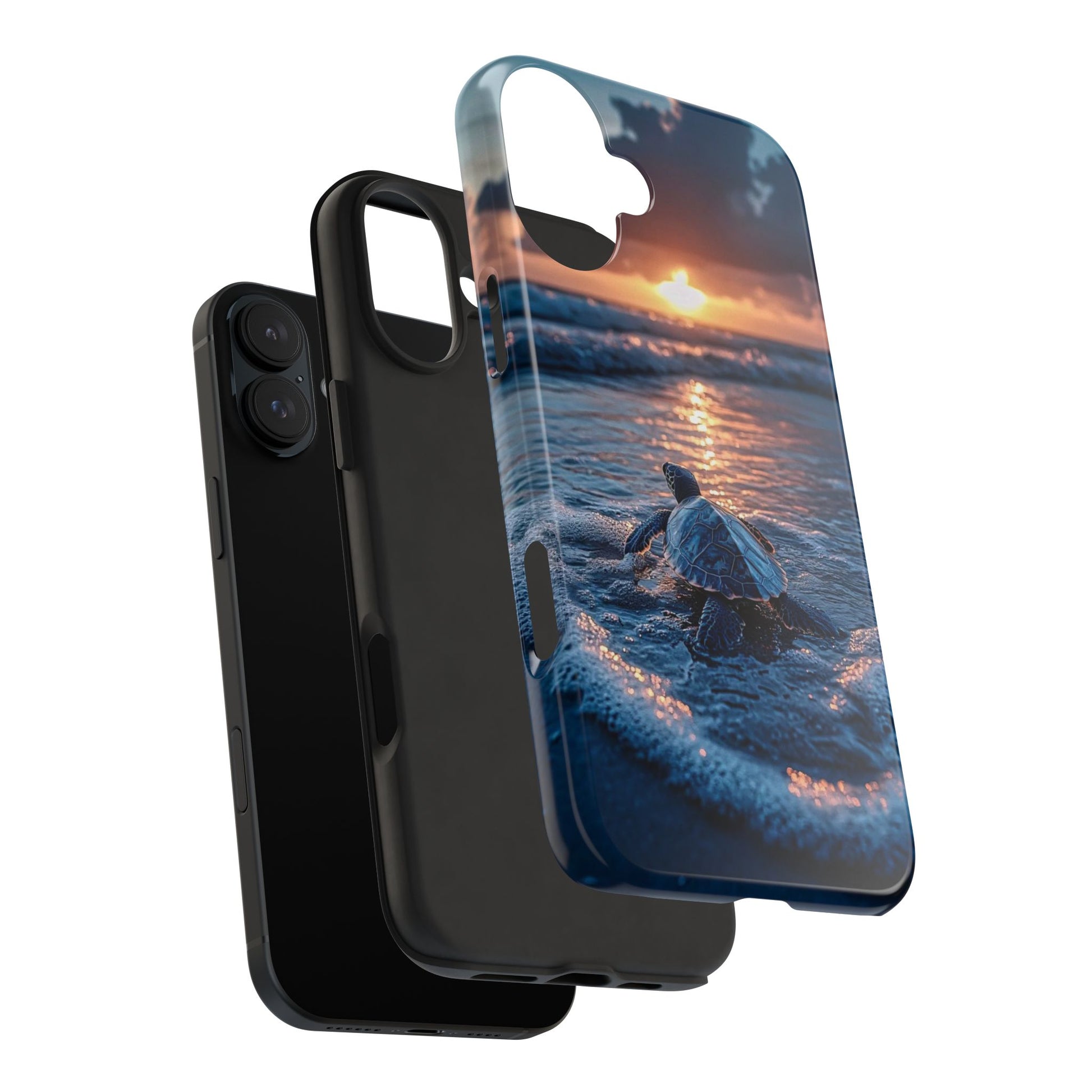 Beautiful Sea Turtle Themed Tough Phone Cases for Iphones & Samsung Phones