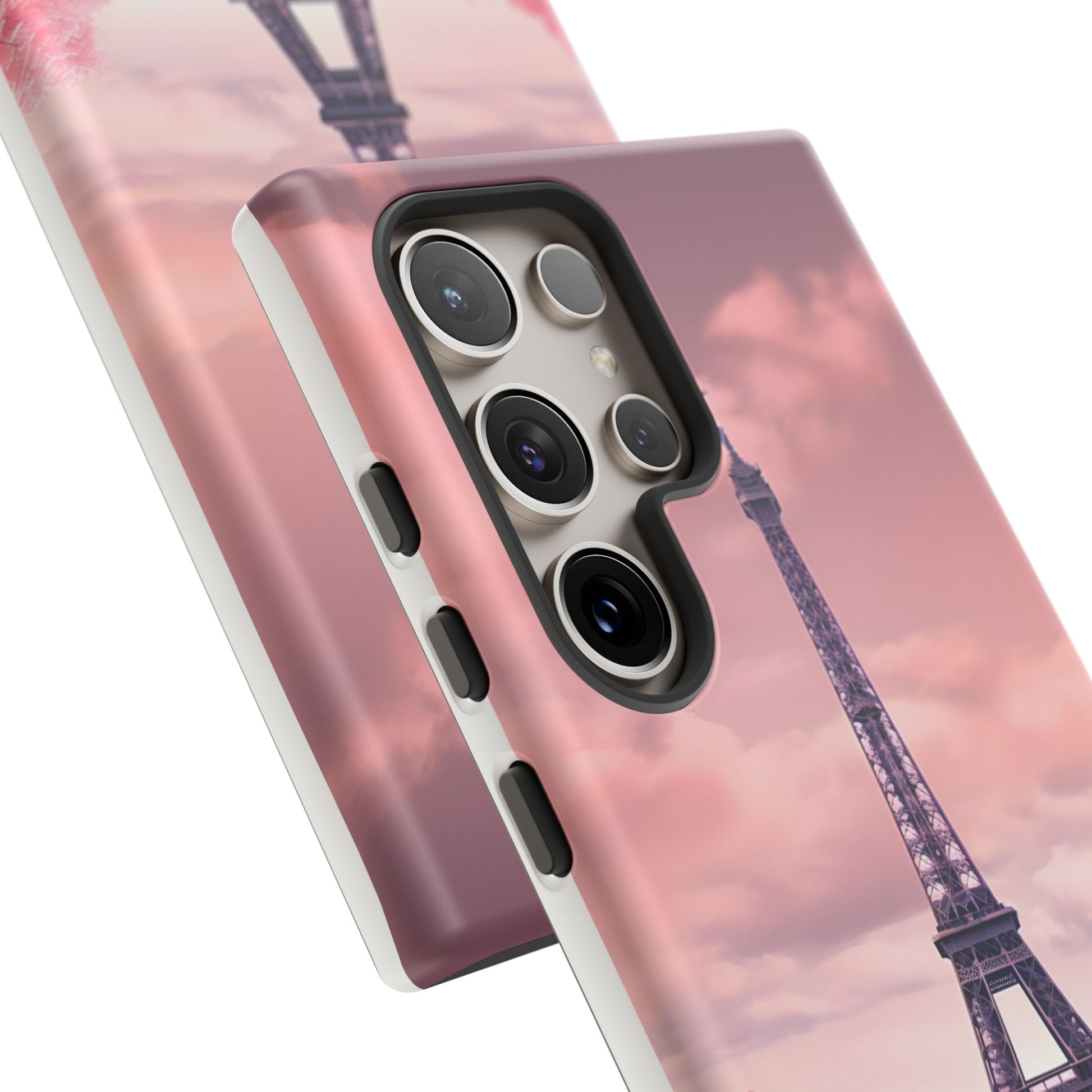 Eiffel Tower Paris Tough Cases for iPhones, Samsung, and Pixel
