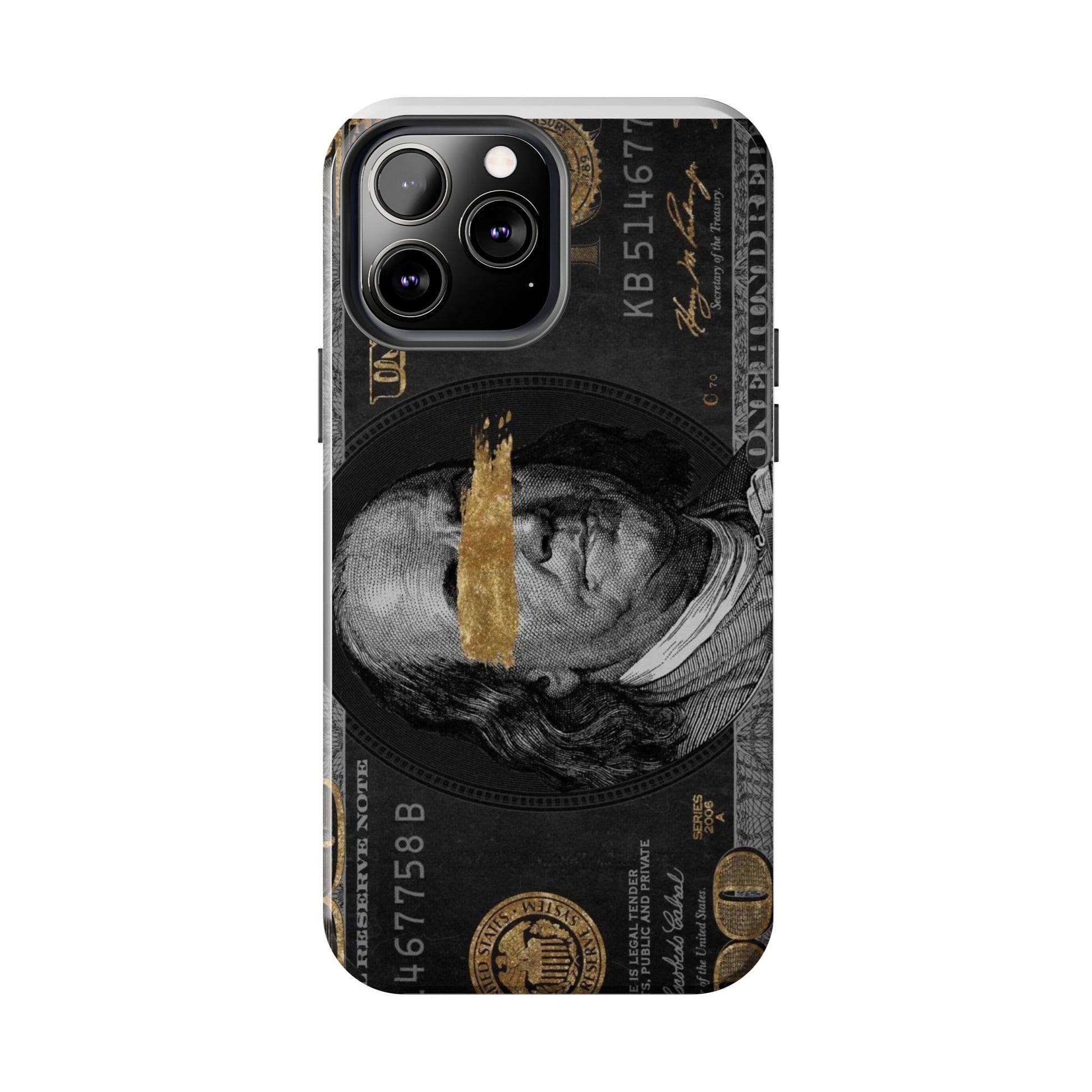 Hundred Dollar Bill Phone Cases for Iphones & Samsung Durable