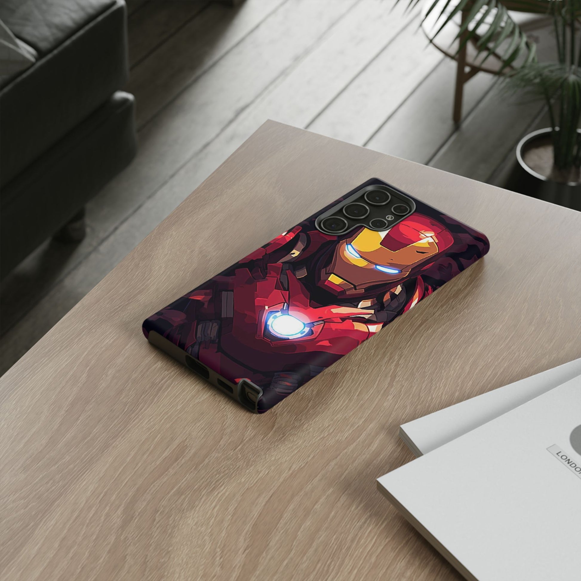 Invincible Iron Man Tough Cases for iPhones, Samsung, and Pixel