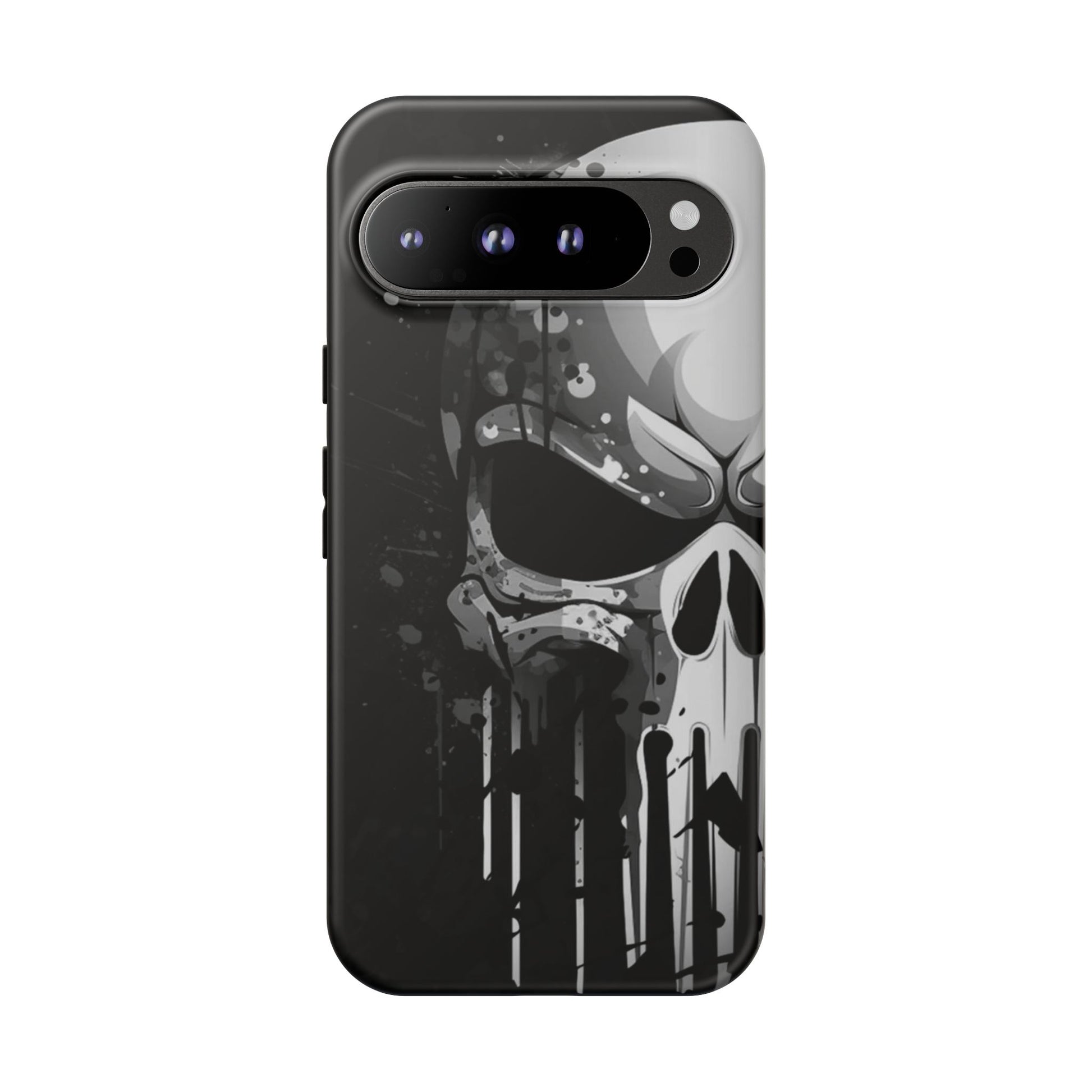 Punisher Skull Tough Cases for iPhones, Samsung, and Pixel