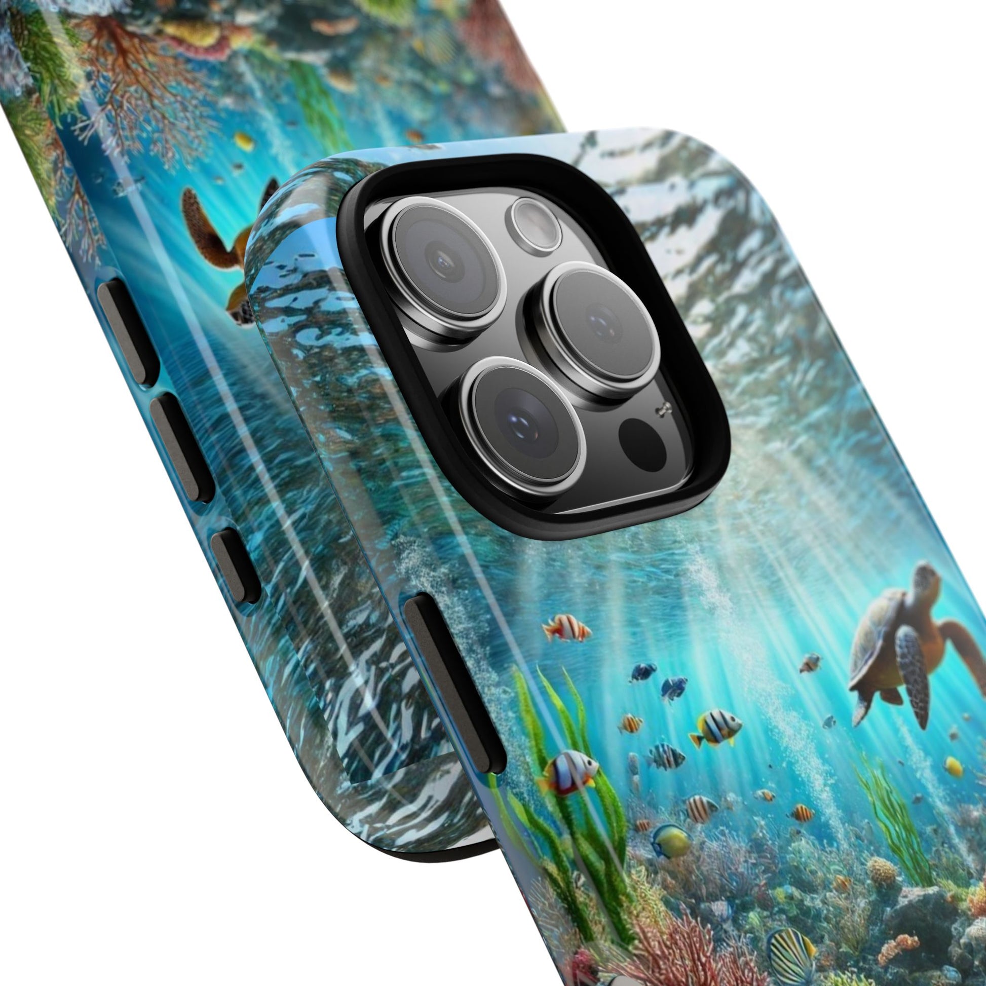 Under Sea Landscape Tough Cases for iPhones, Samsung, and Pixel