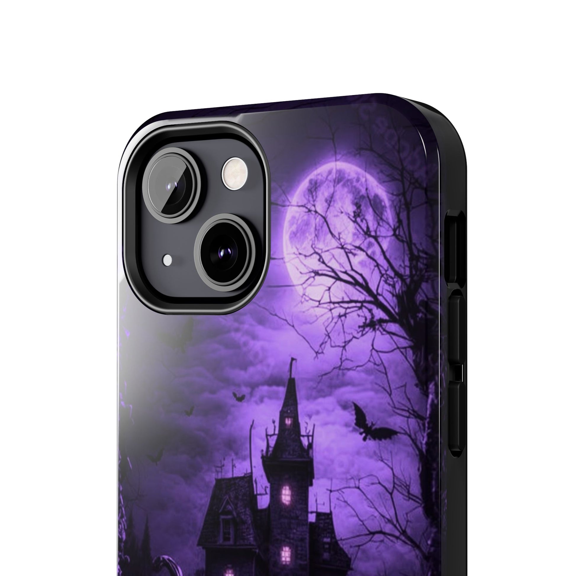 Haunted House Halloween Theme Phone Cases for iPhones & Samsung Phones