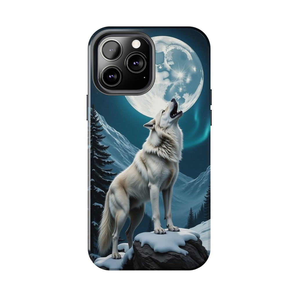 Howling Wolf Theme Phone Cases for iPhones & Samsung Phones