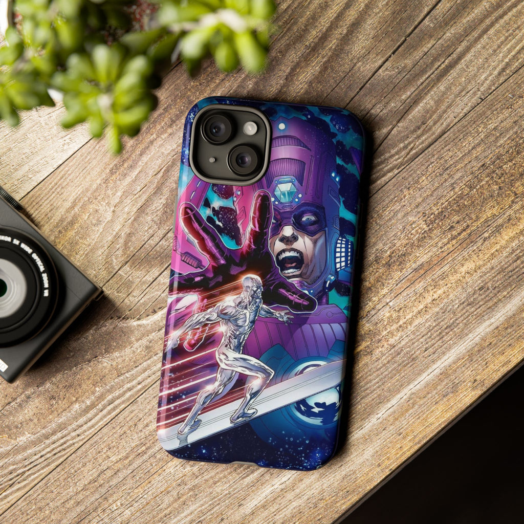 Galactus x Silver Surfer Marvel Phone Case, Tough Cases for iPhones, Samsung, and Pixel