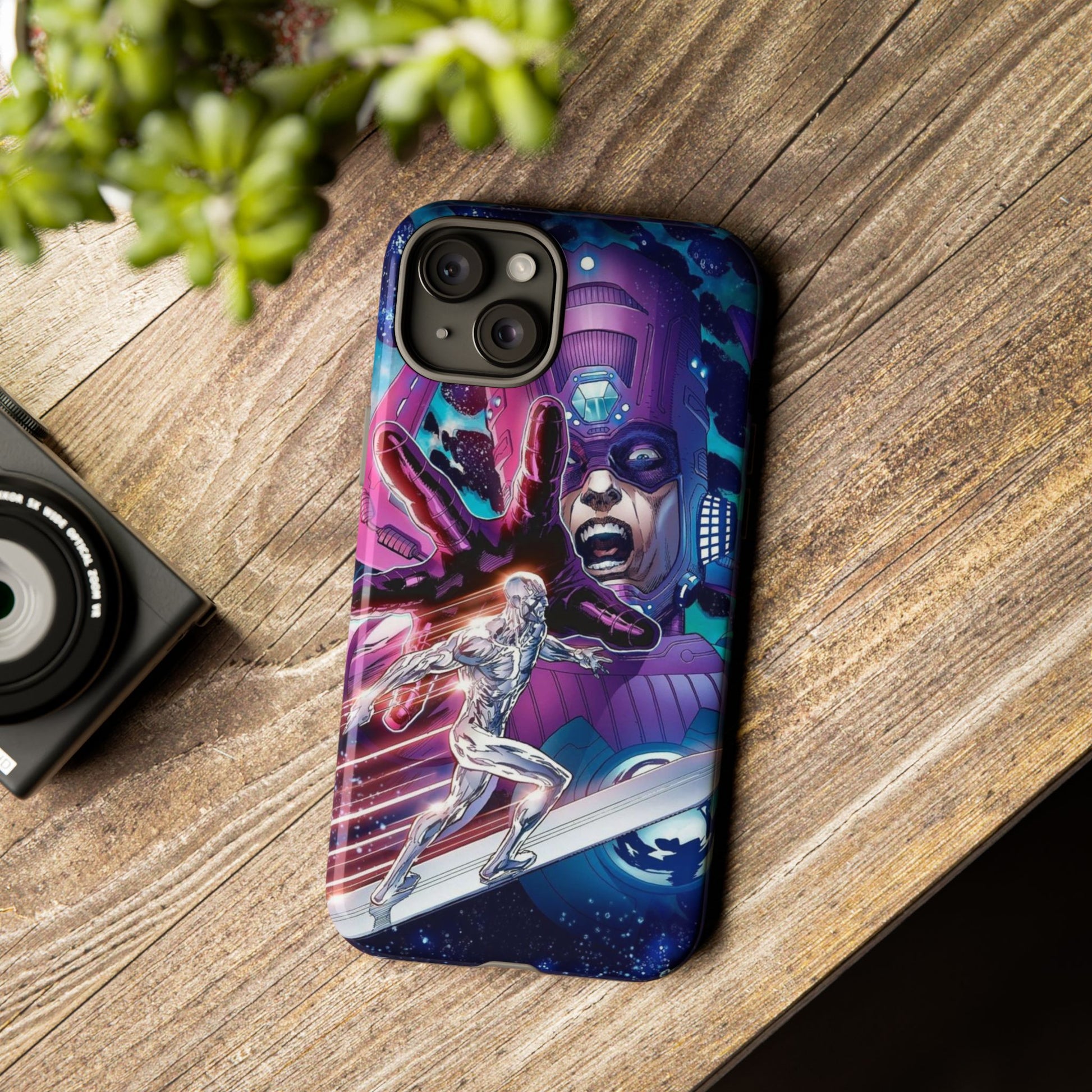 Galactus x Silver Surfer Marvel Phone Case, Tough Cases for iPhones, Samsung, and Pixel