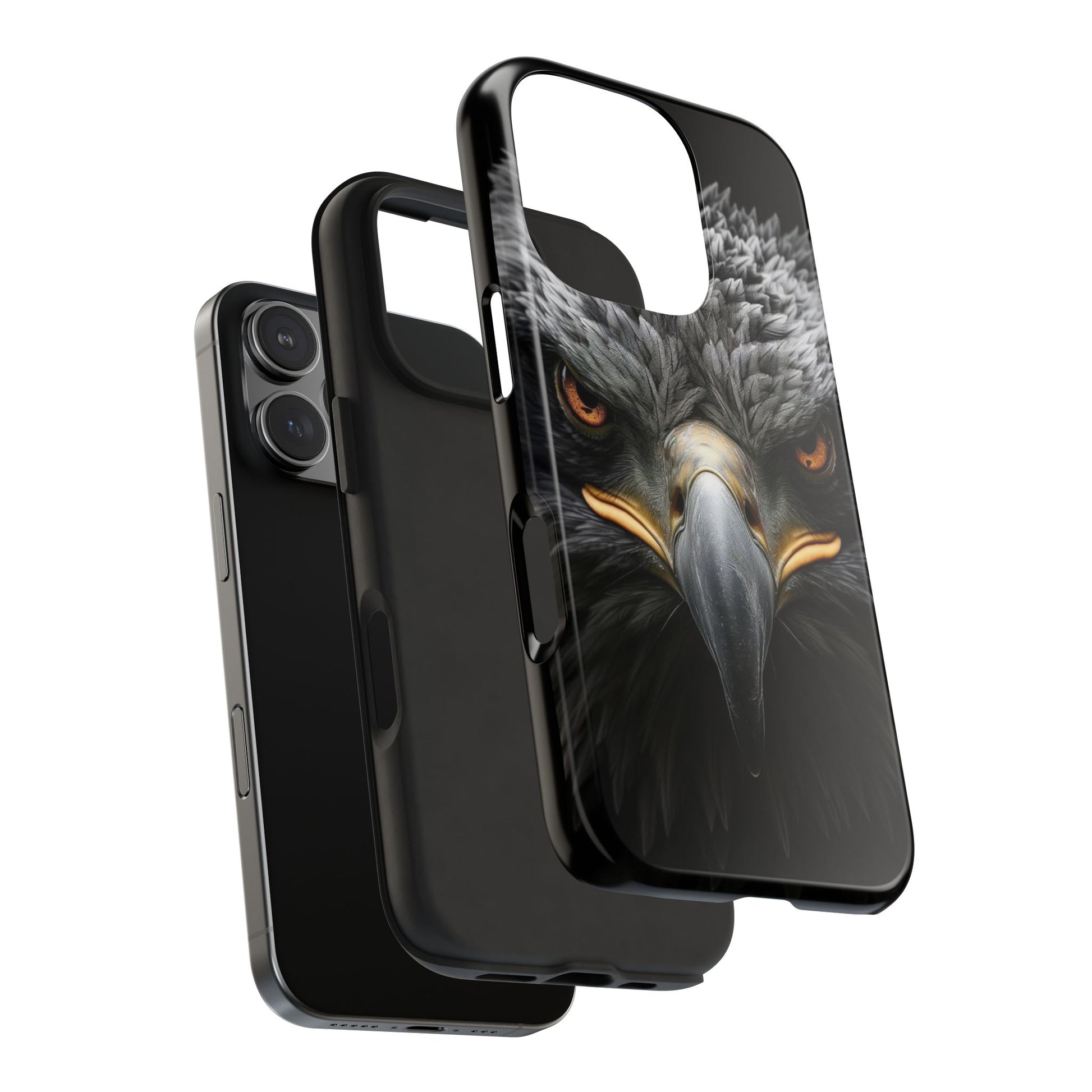 Mean Eagle Stare Theme Phone Cases for iPhones & Samsung Phones