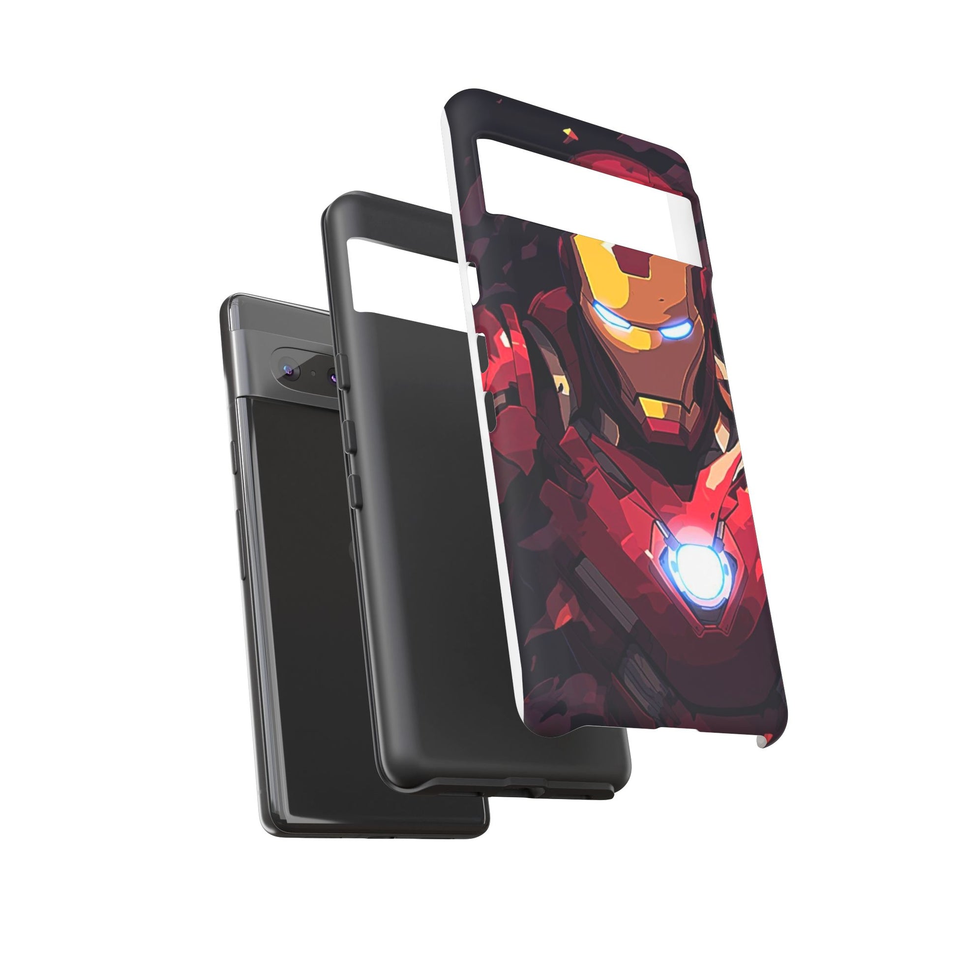 Invincible Iron Man Tough Cases for iPhones, Samsung, and Pixel