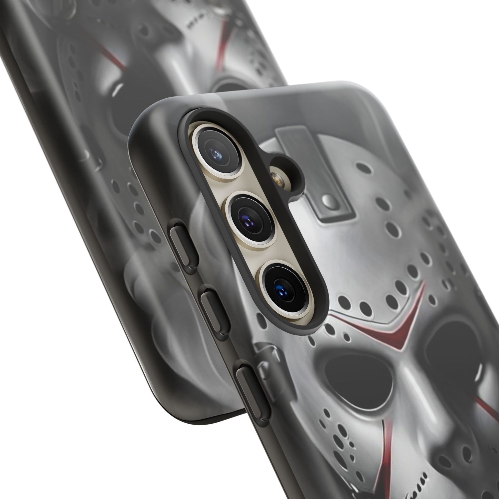 Friday the 13th Jason's Mask Tough Cases for iPhones, Samsung, and Pixel
